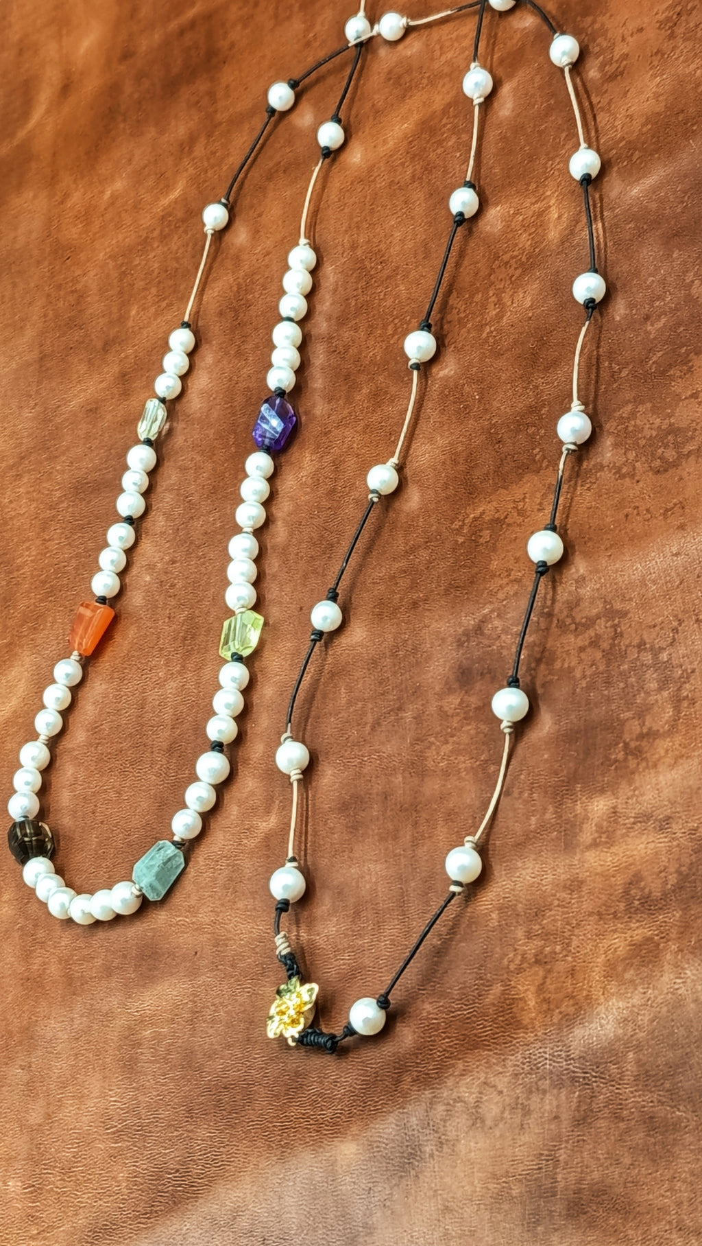 Pulso en Perla Blanca