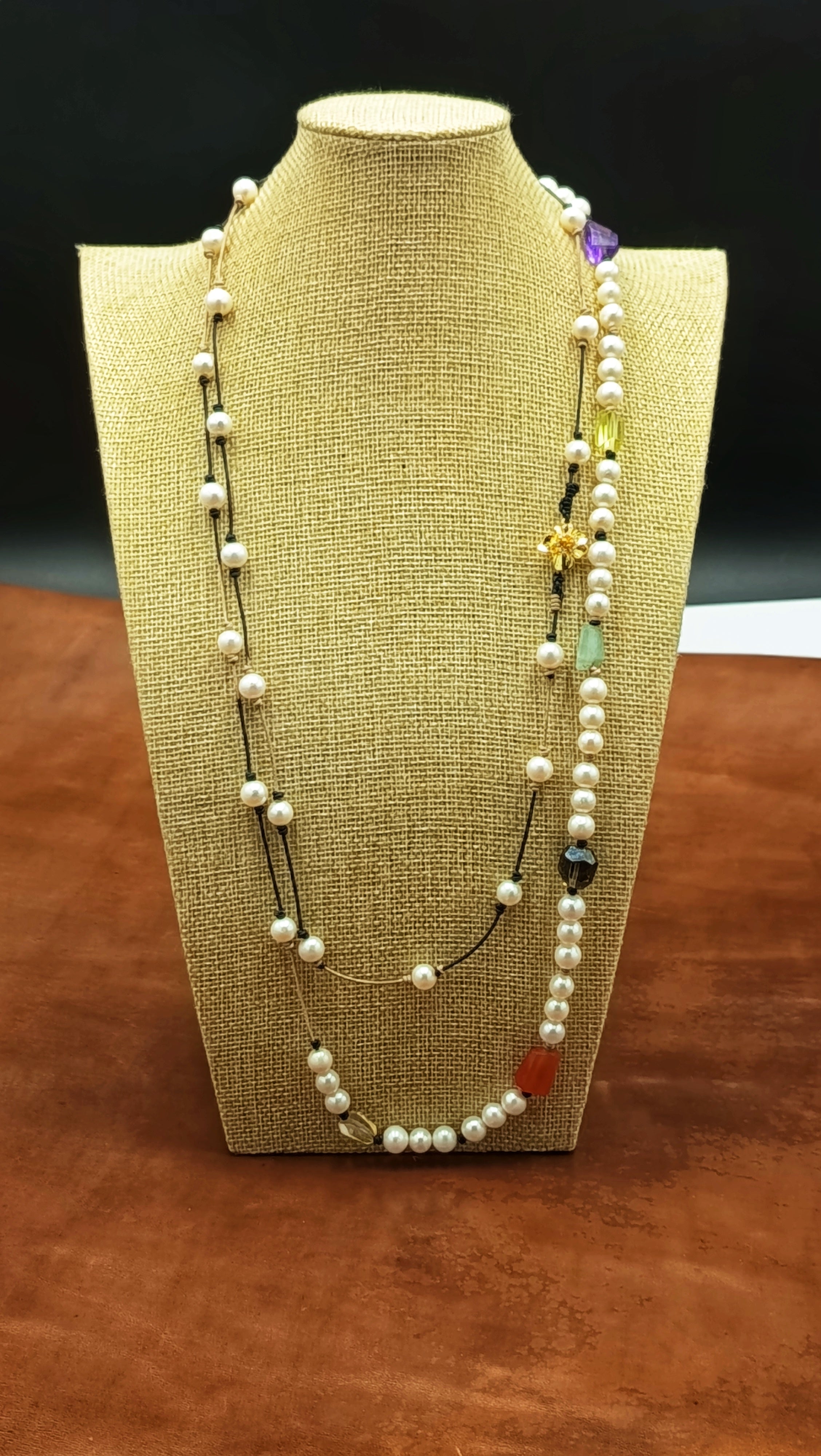 Pulso en Perla Blanca