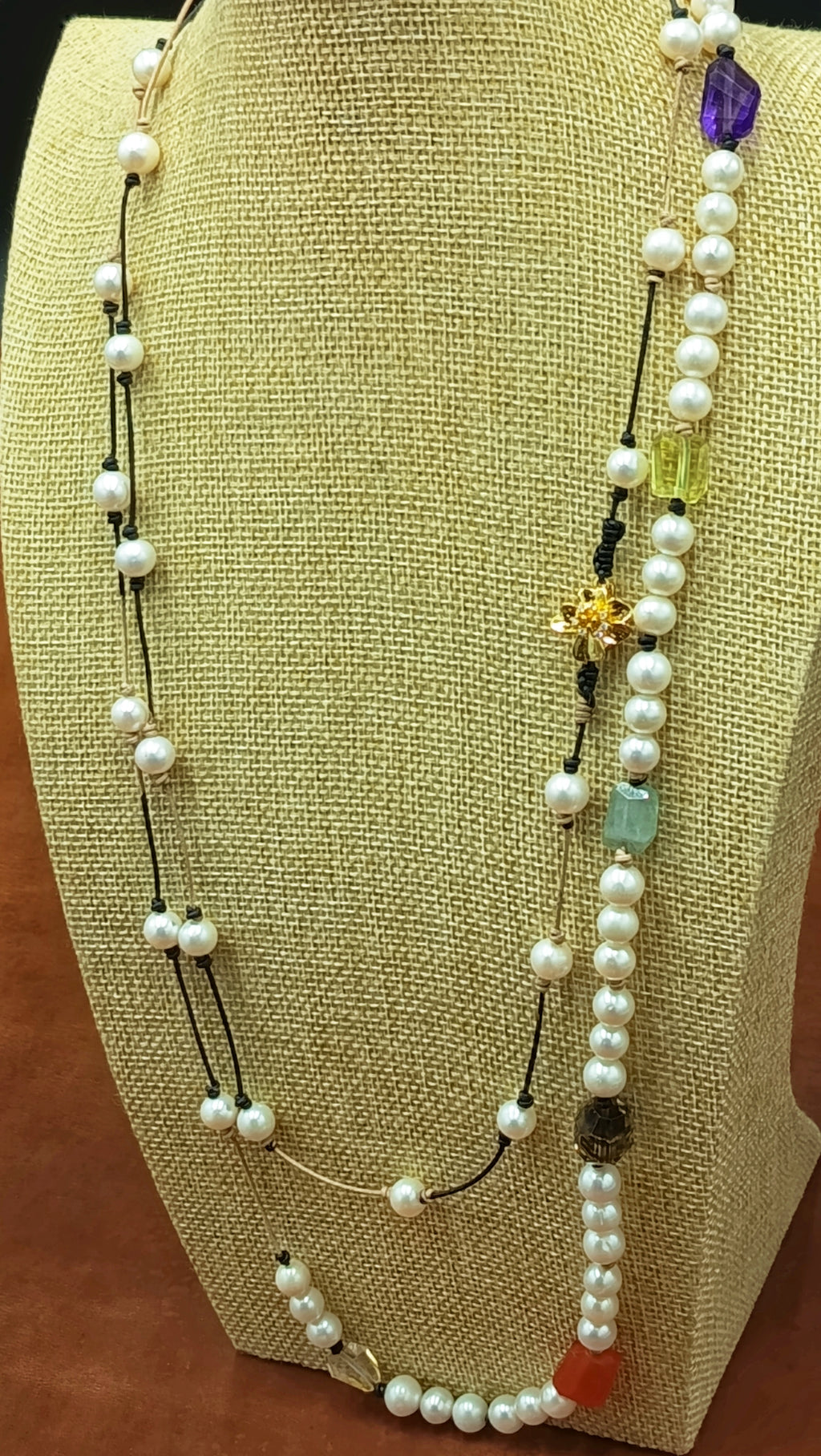 Pulso en Perla Blanca