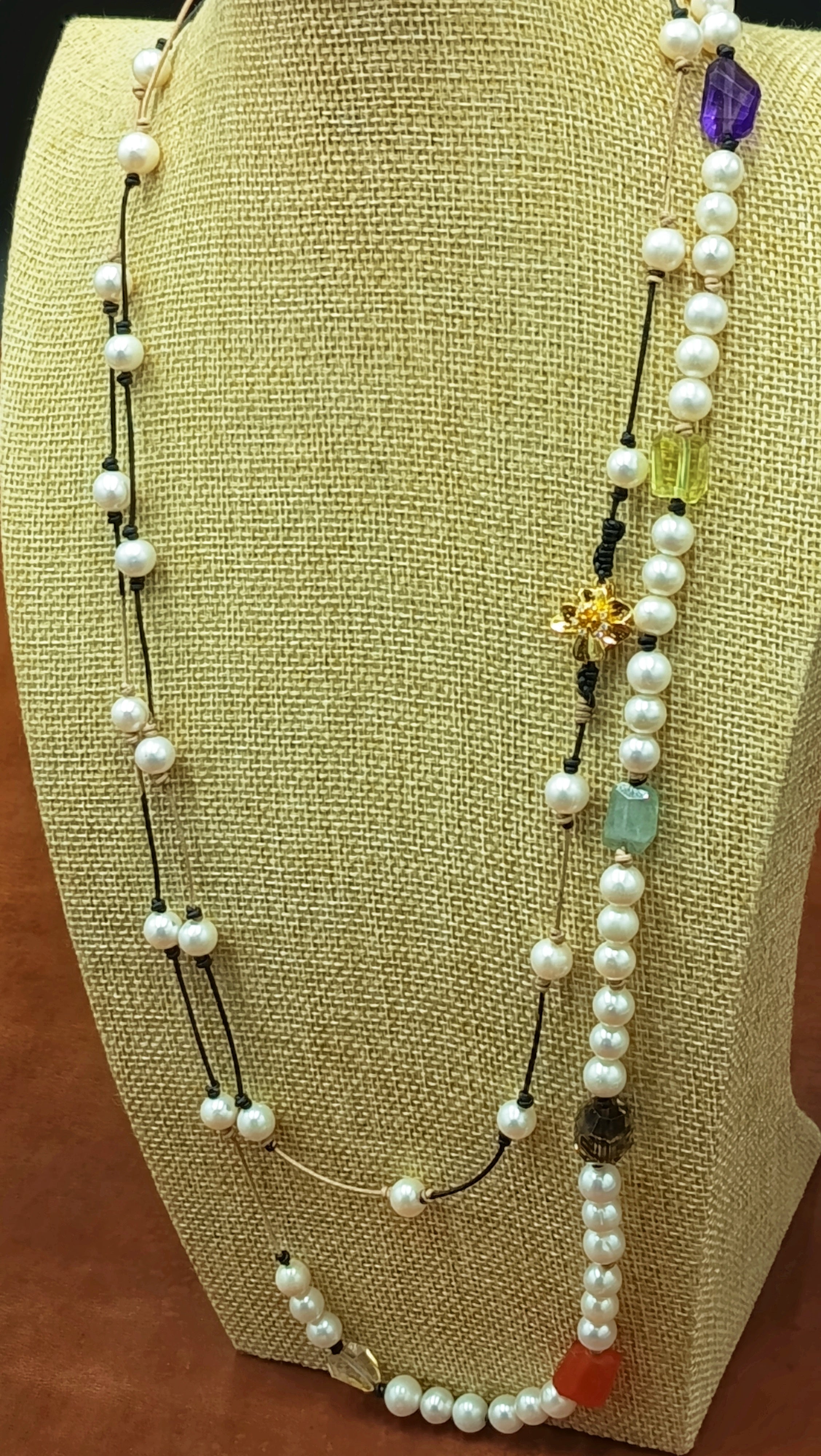 Pulso en Perla Blanca