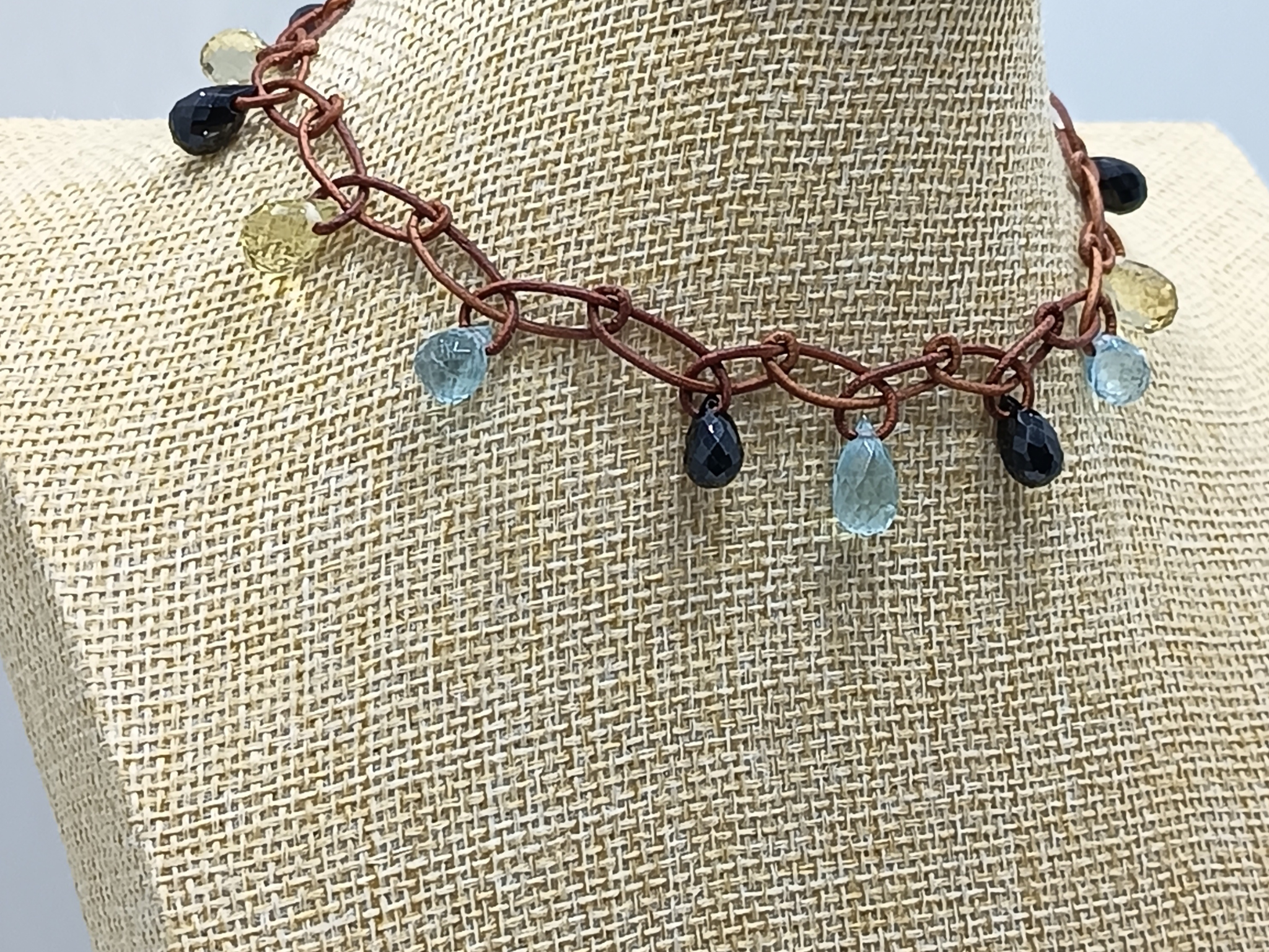 Collar Lys Aguamarina
