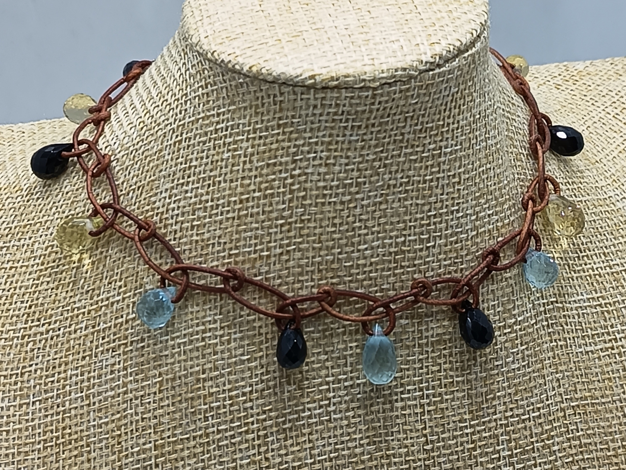 Collar Lys Aguamarina