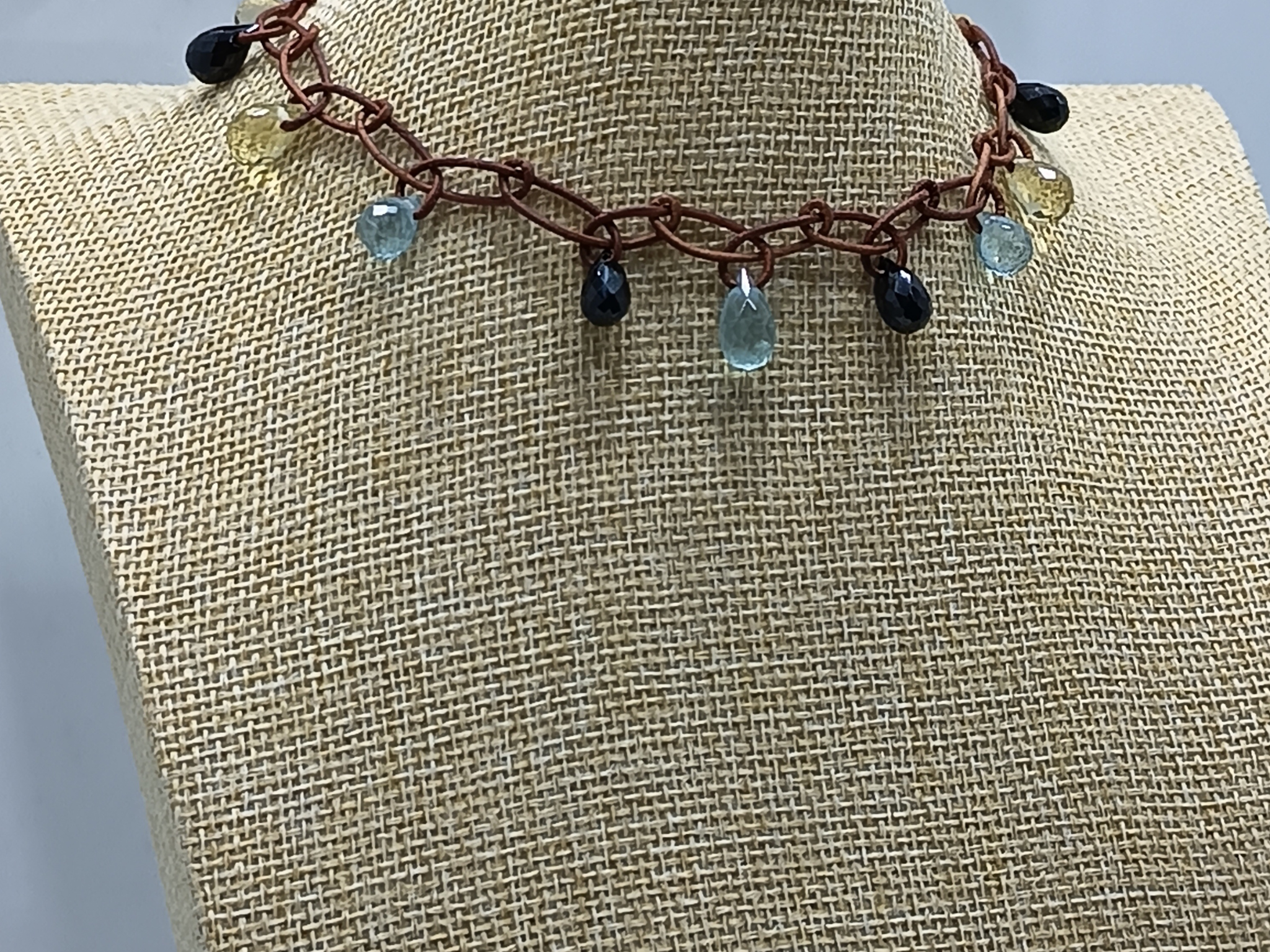 Collar Lys Aguamarina