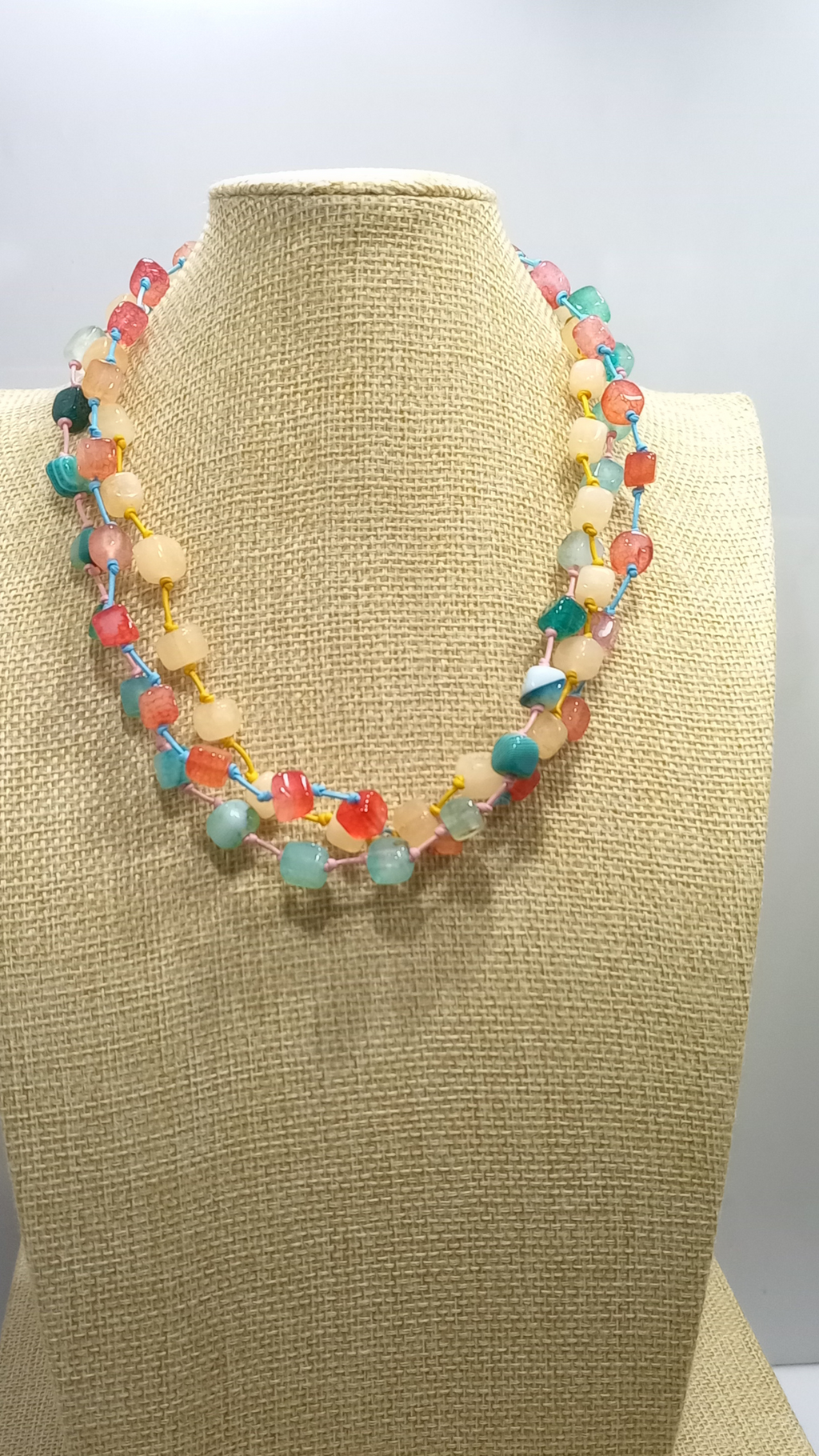 Collar Ágata 3 vueltas (40 cm)