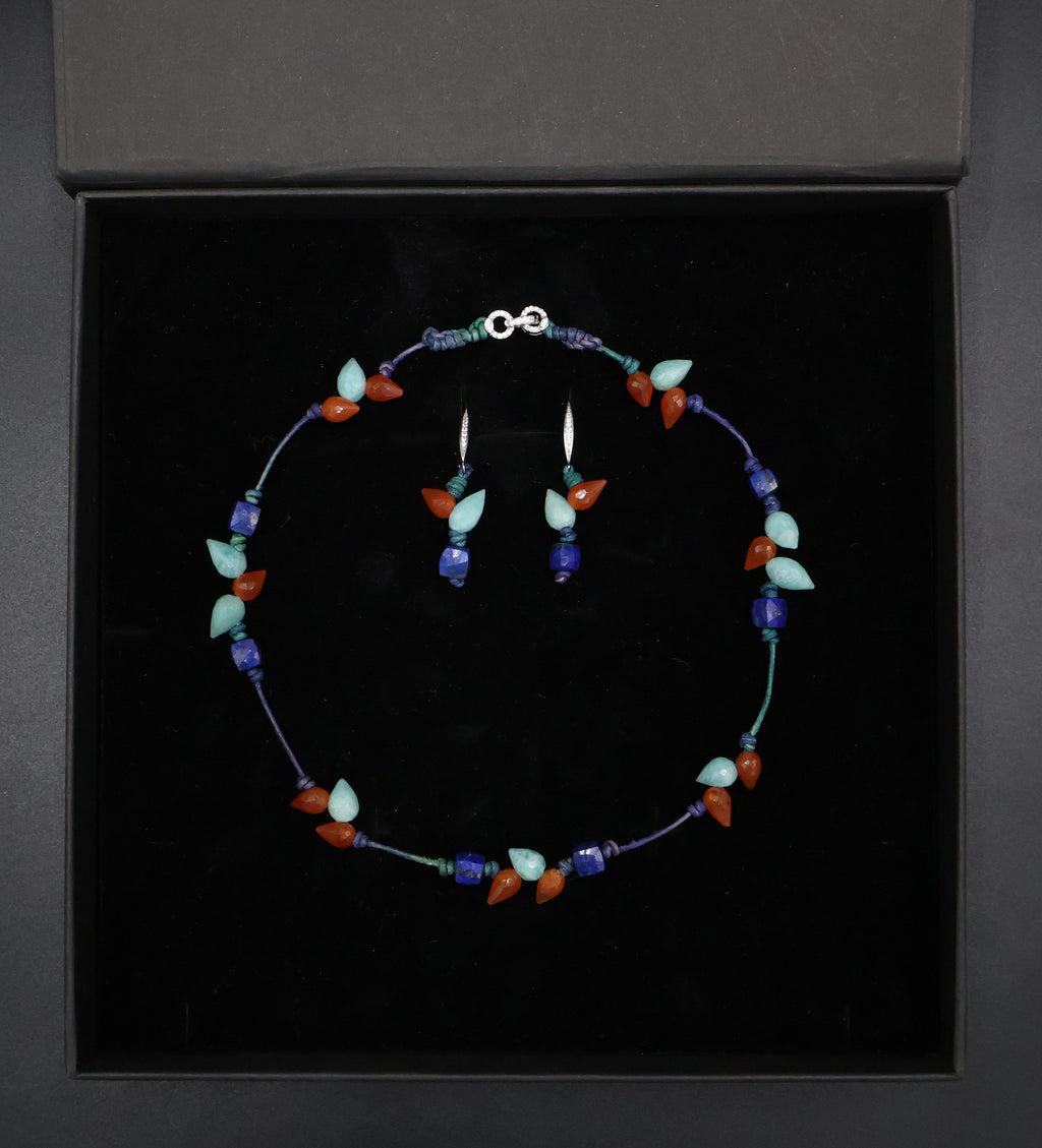 Pendientes Creta Lapislazuli