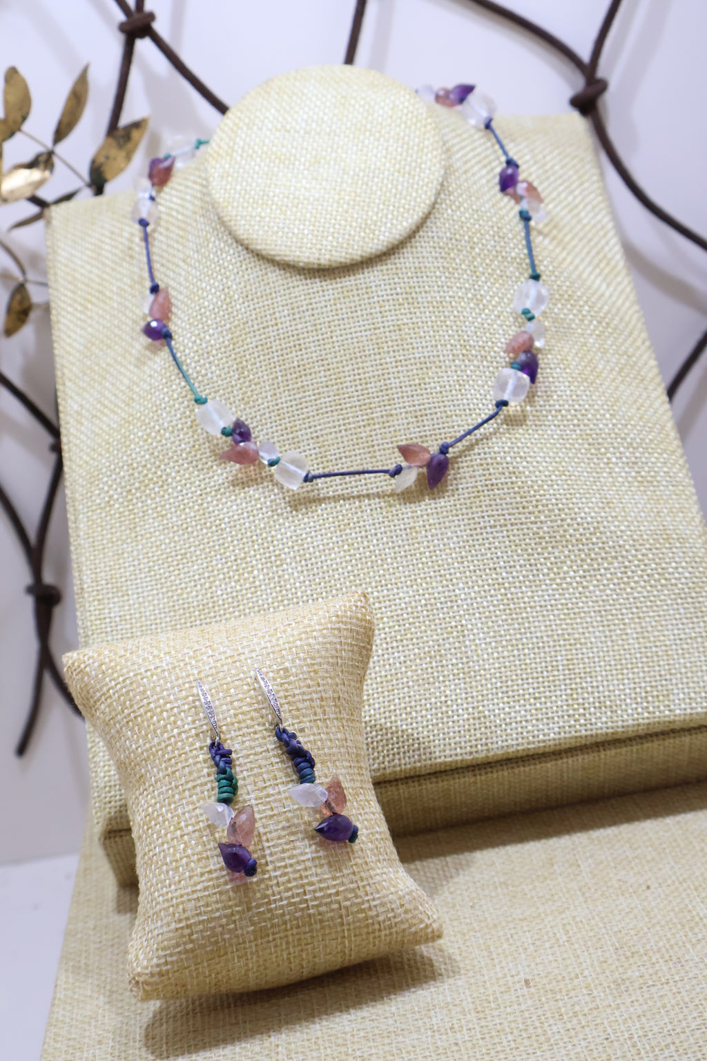 Collar Creta Cuarzo Cristal