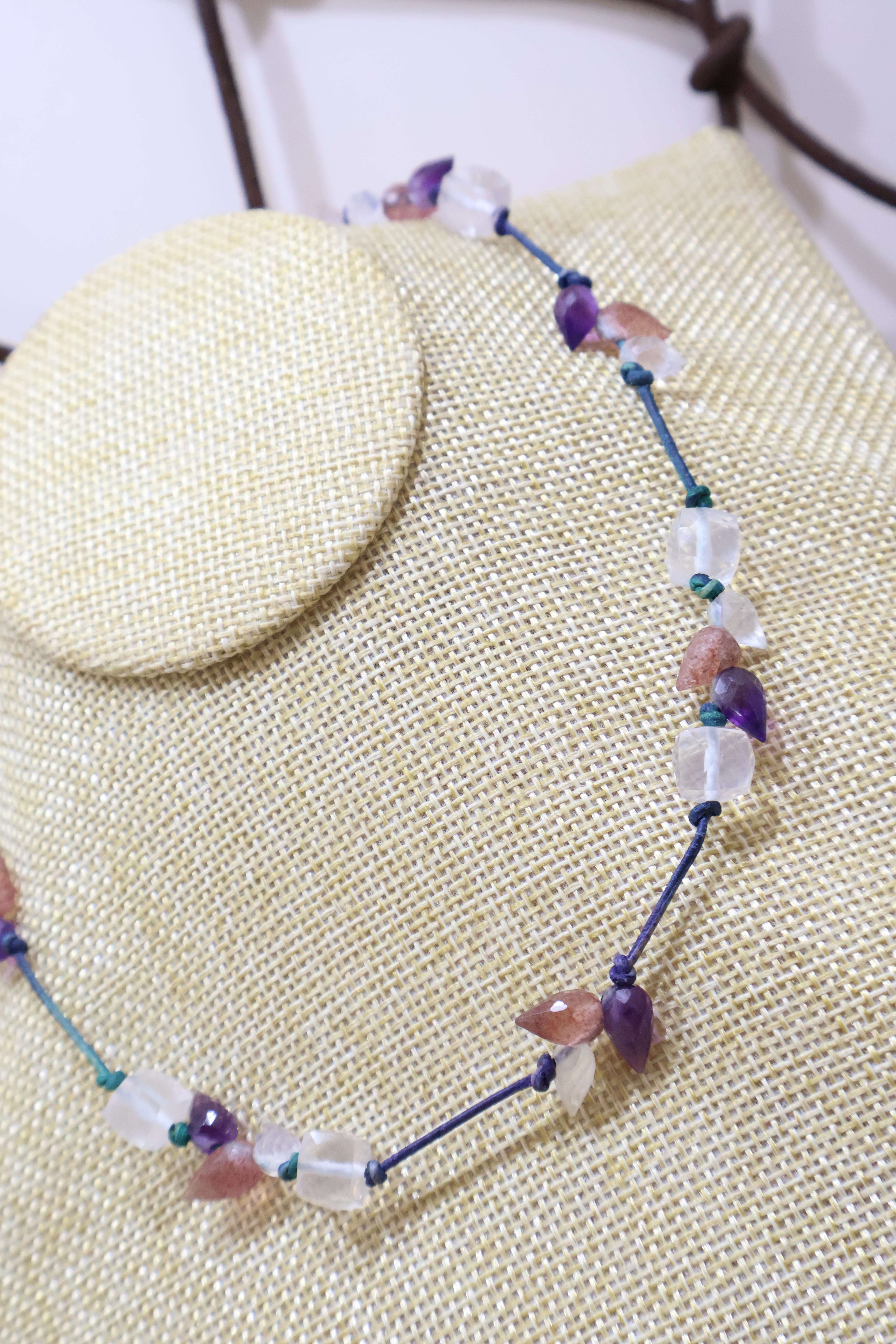 Collar Creta Cuarzo Cristal