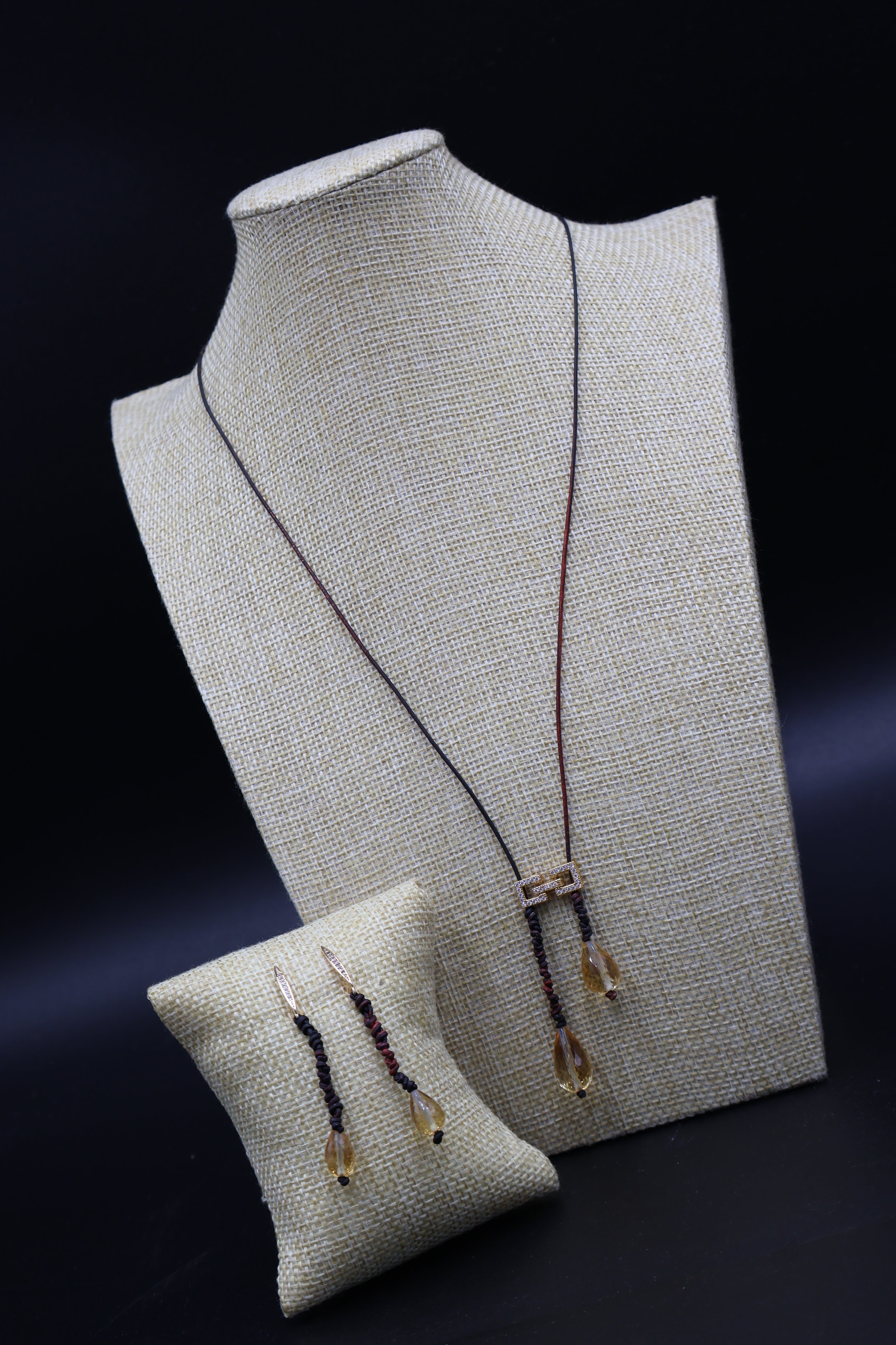 Collar Apolo Citrino