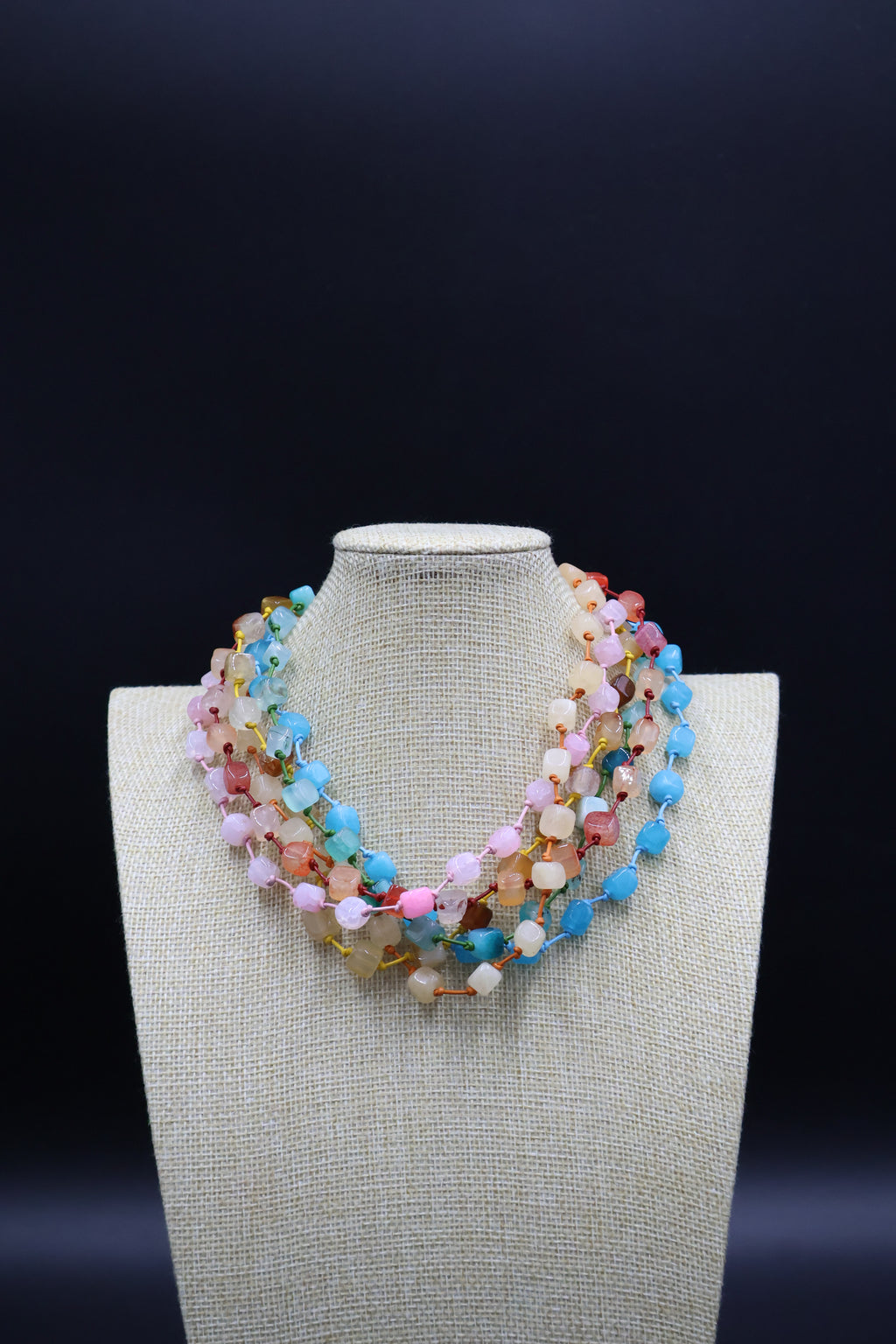 Collar Ágata 6 vueltas