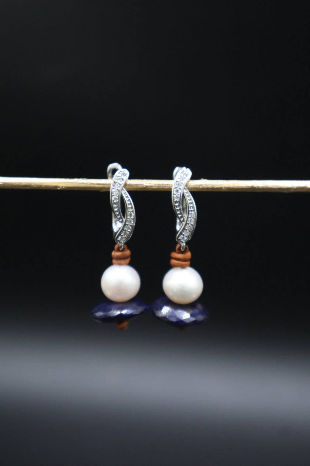 Pendientes Aris Zafiro