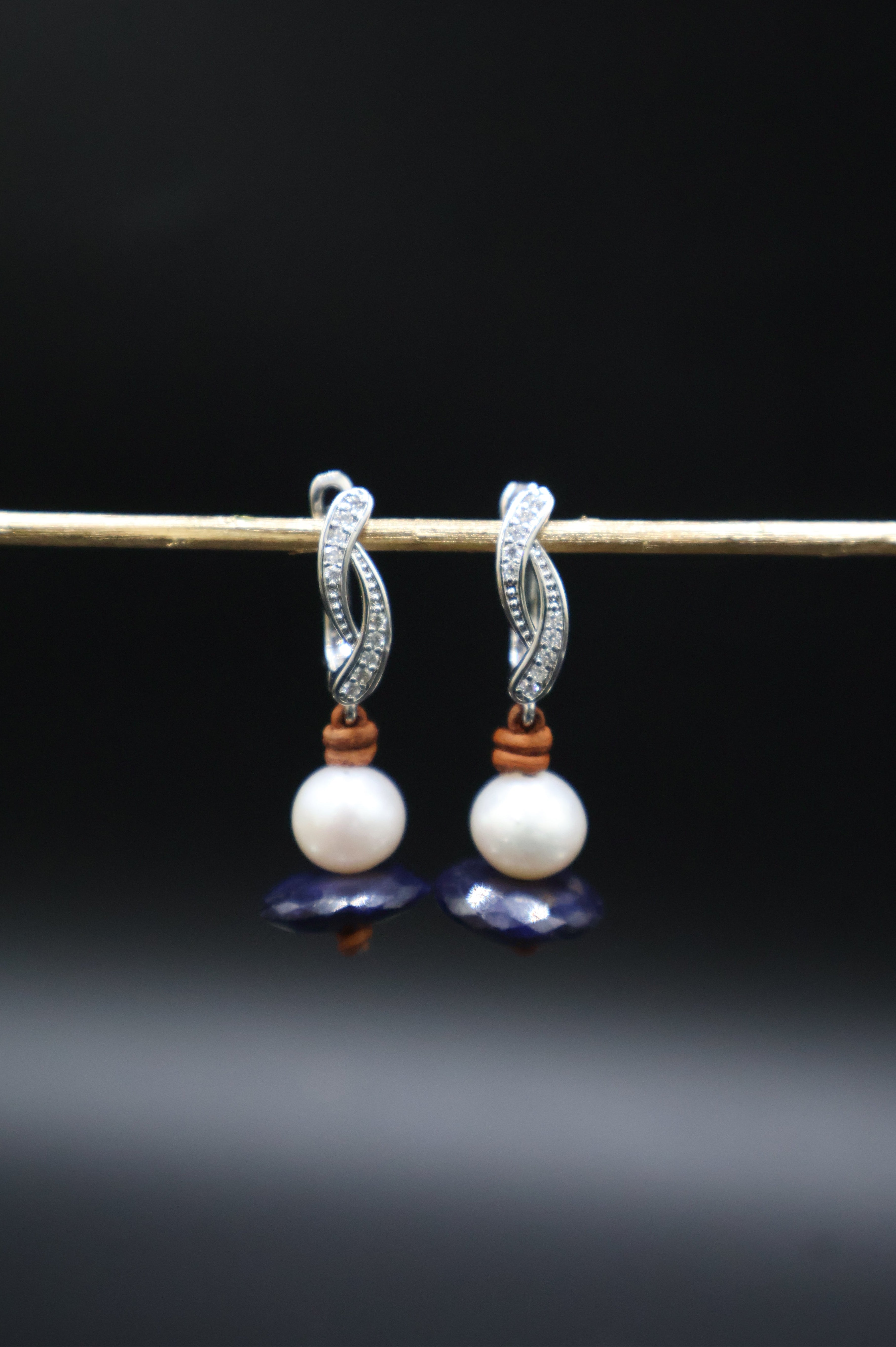 Pendientes Aris Zafiro