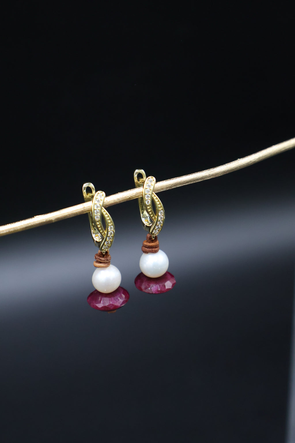 Pendientes Aris Rubí