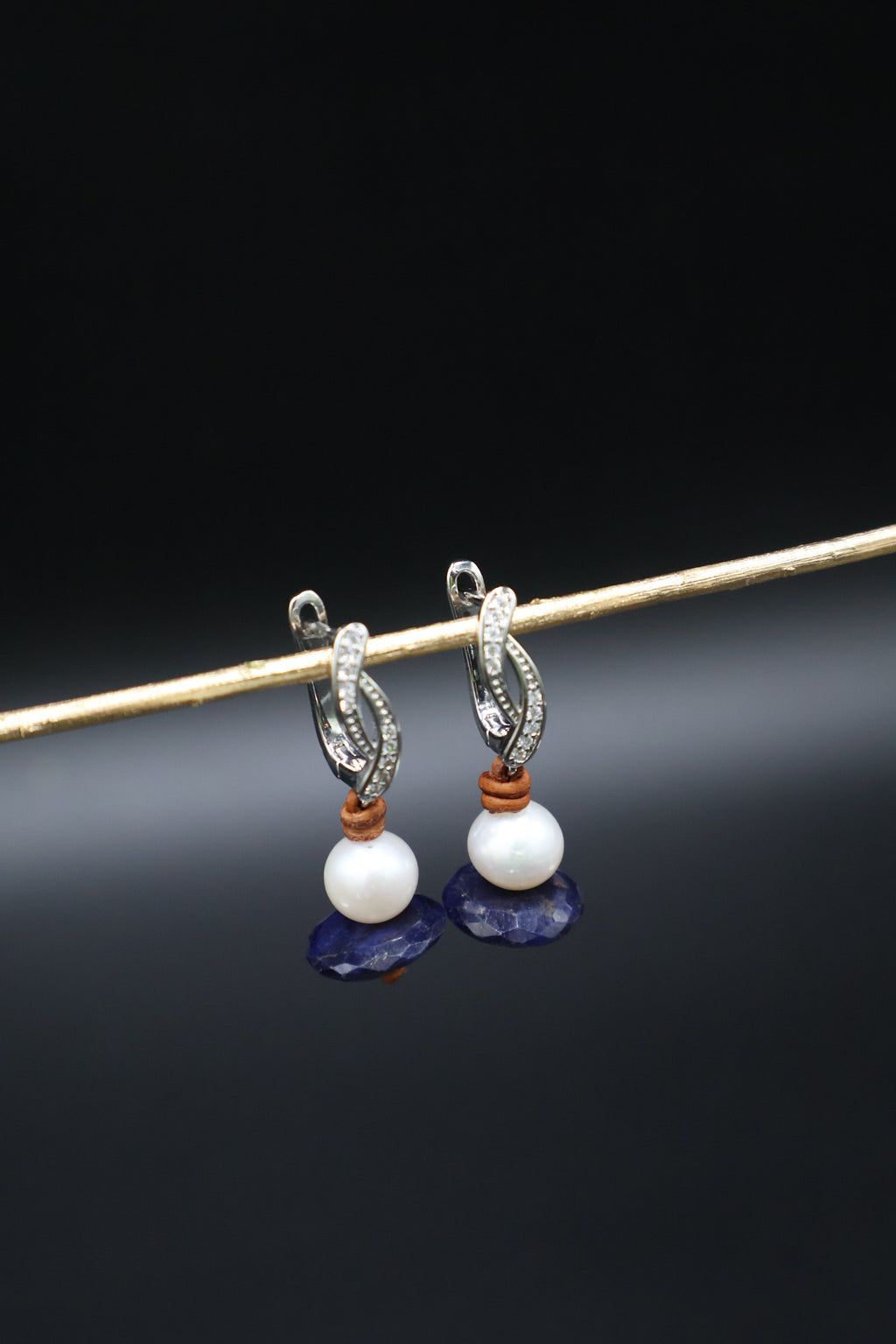 Pendientes Aris Zafiro