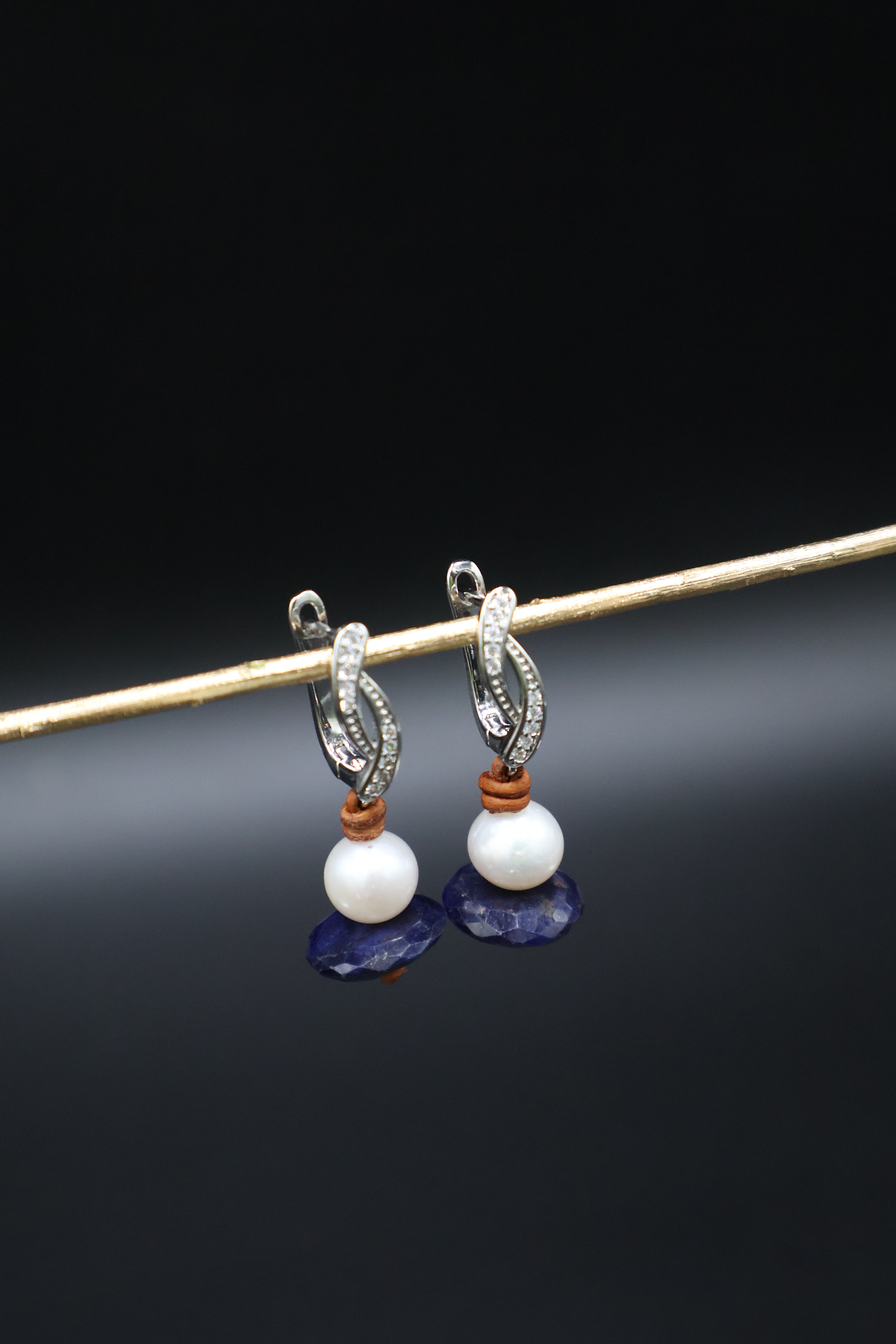 Pendientes Aris Zafiro