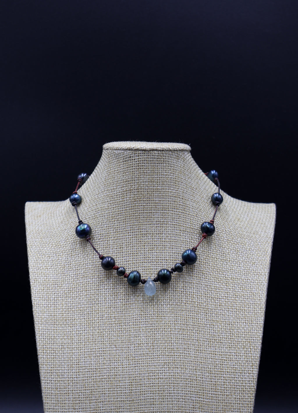 Collar Naia Aguamarina