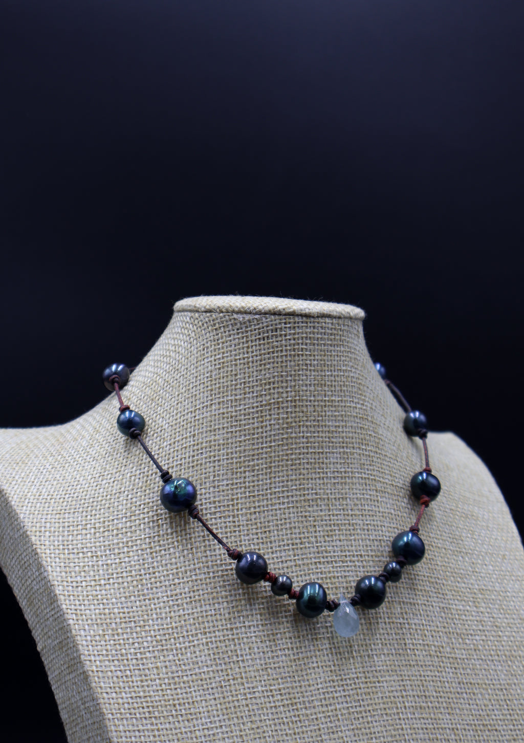 Collar Naia Aguamarina