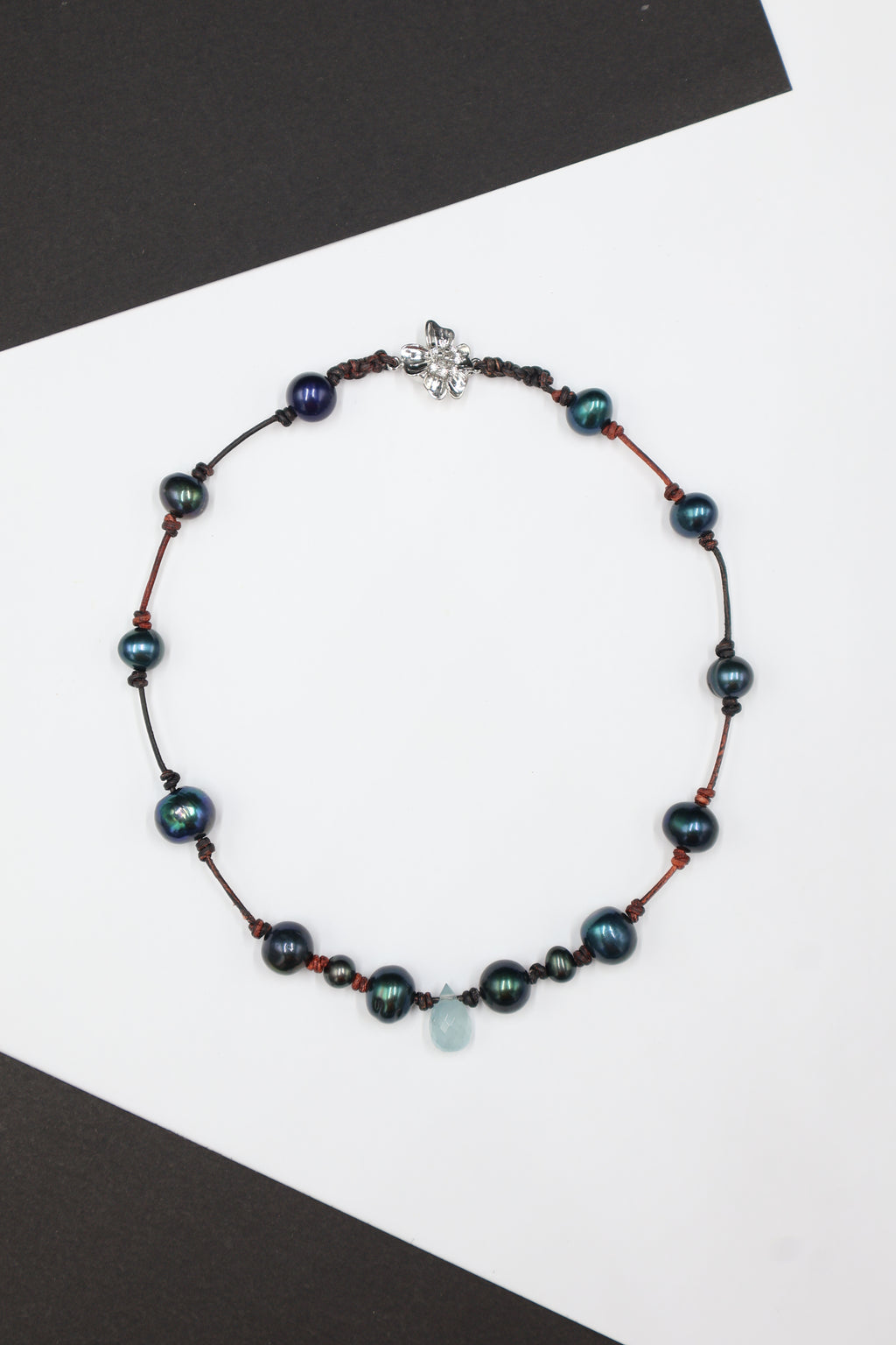 Collar Naia Aguamarina