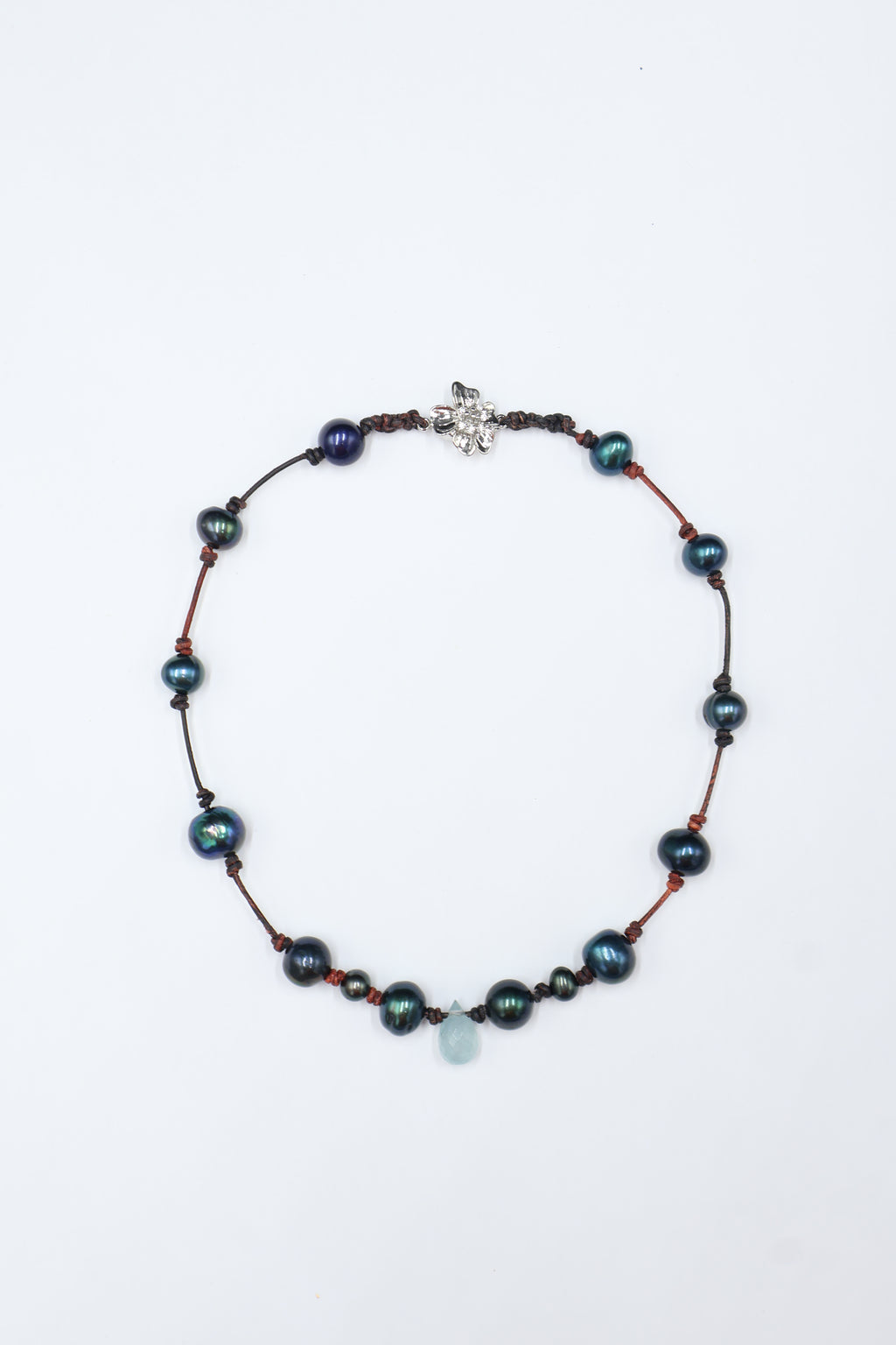 Collar Naia Aguamarina