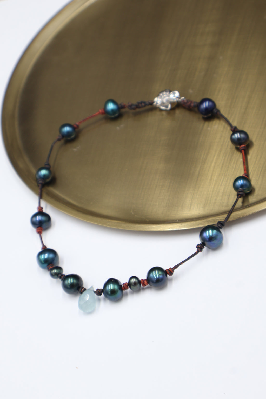 Collar Naia Aguamarina