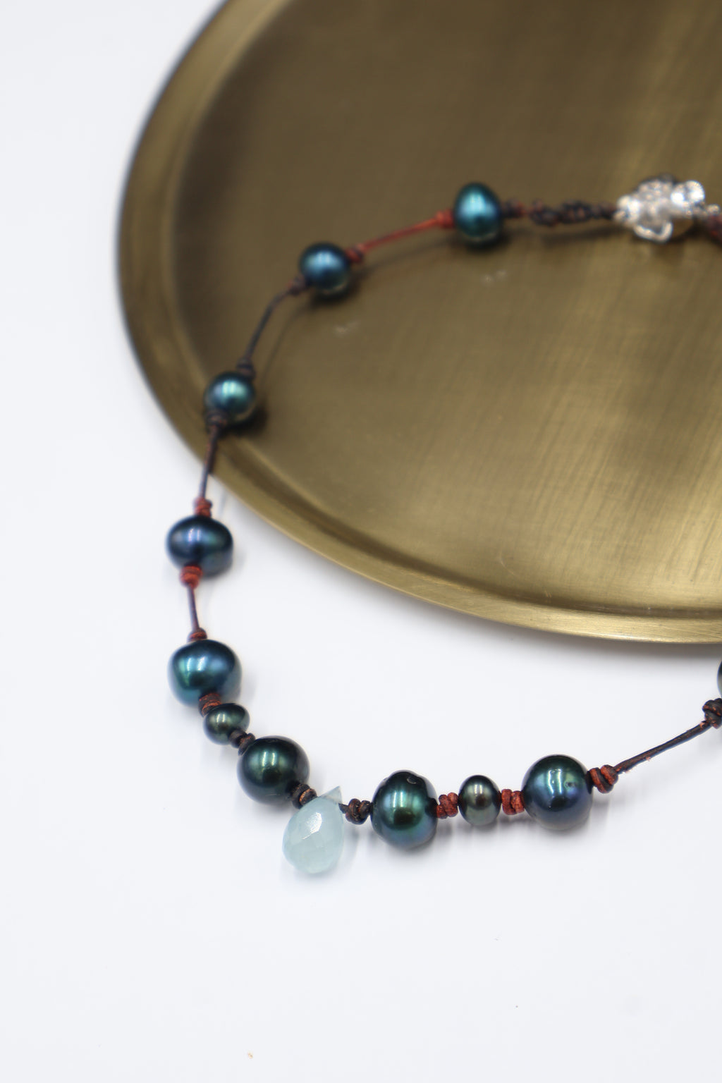 Collar Naia Aguamarina