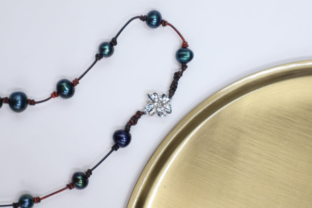 Collar Naia Aguamarina