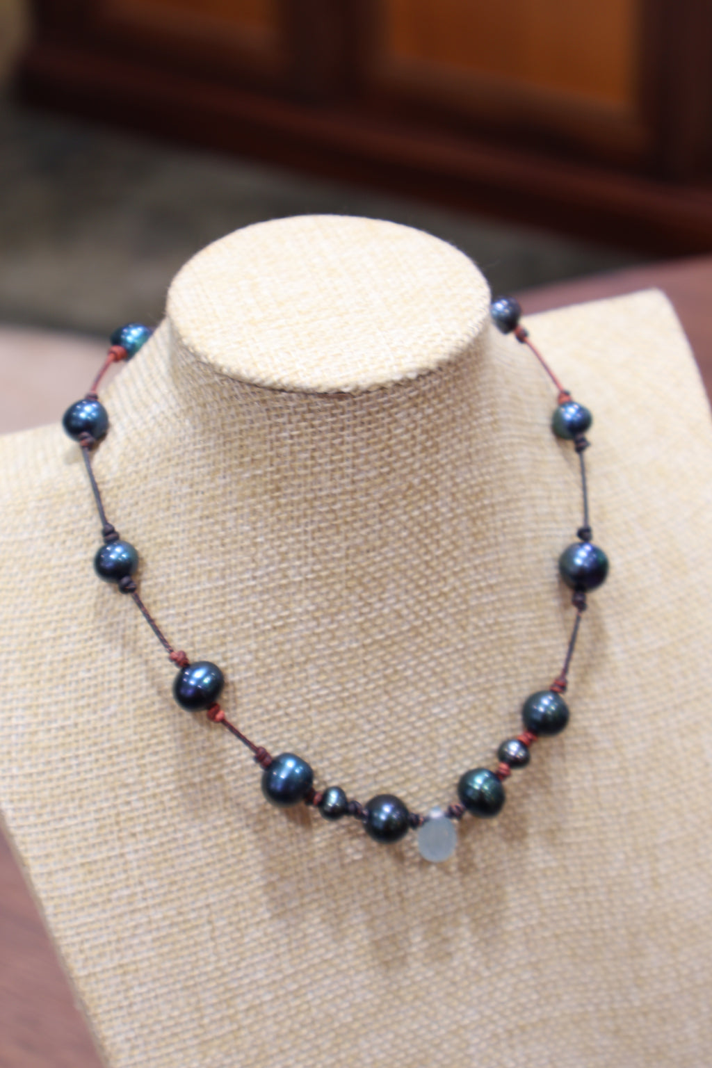 Collar Naia Aguamarina