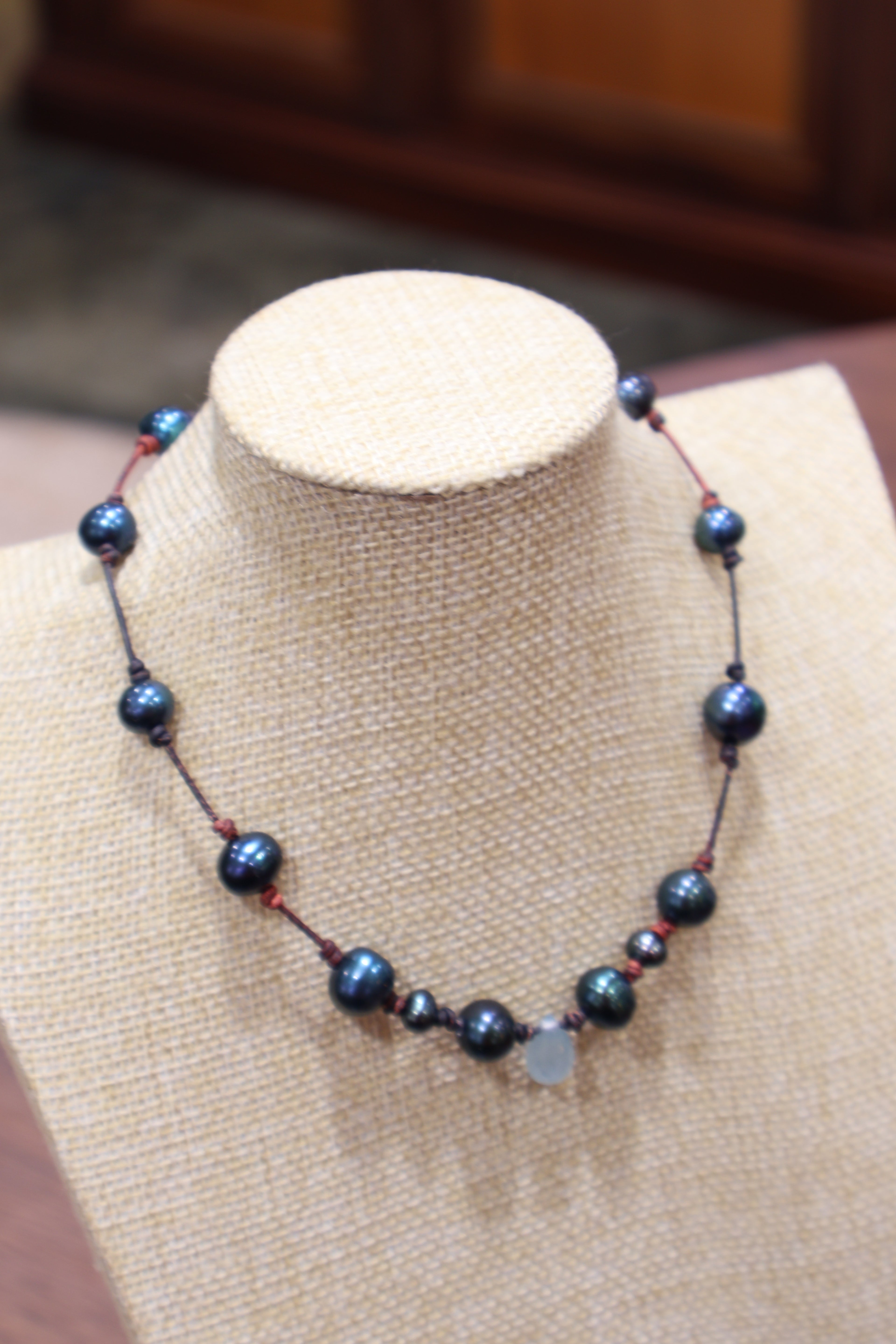 Collar Naia Aguamarina