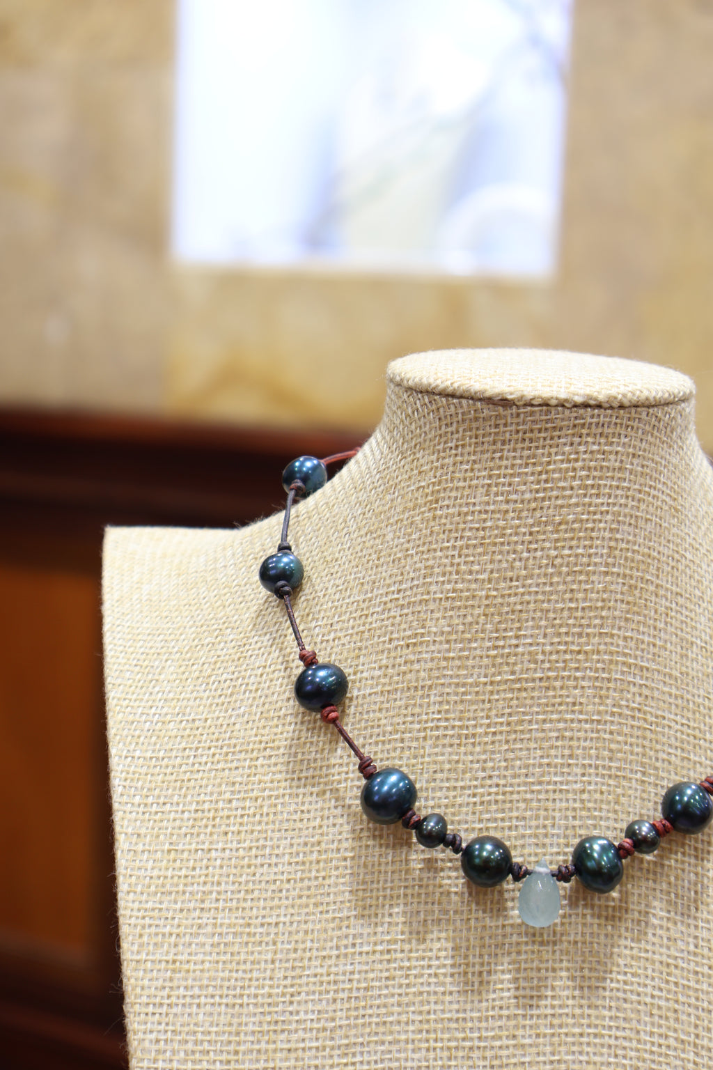 Collar Naia Aguamarina