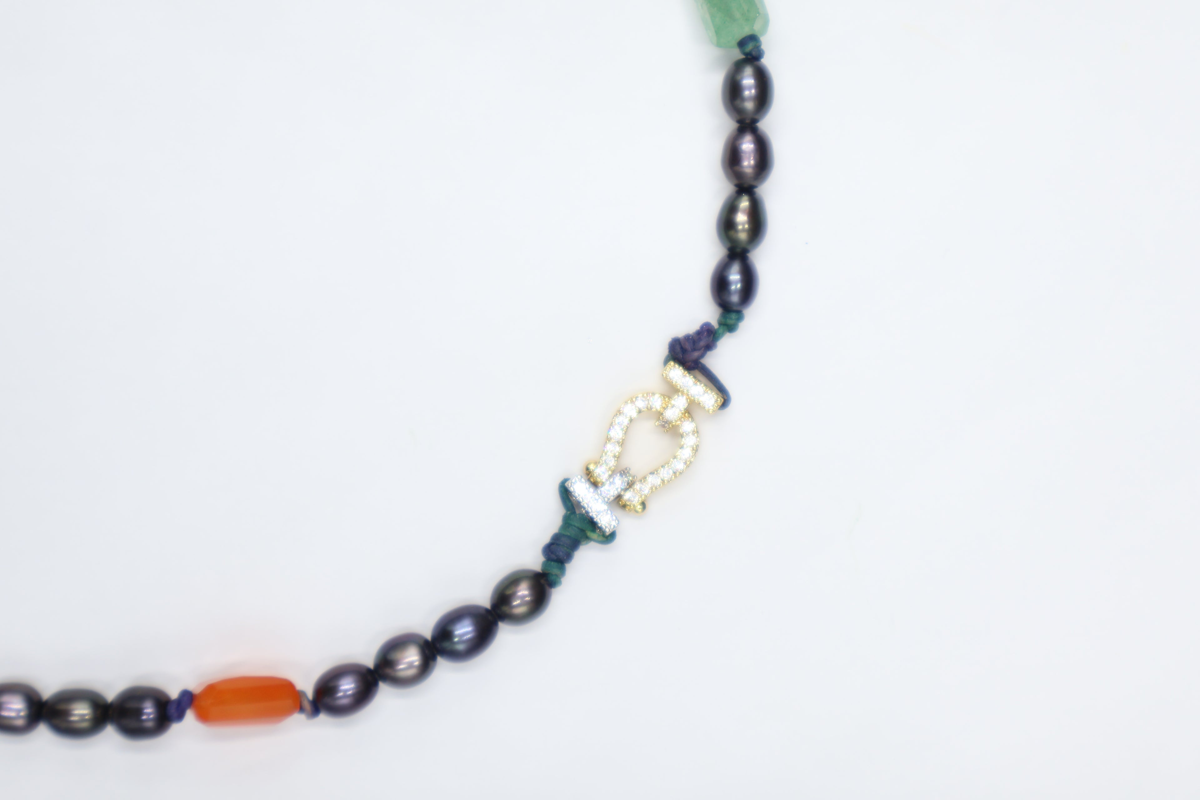 Collar Prisma Piedra Luna