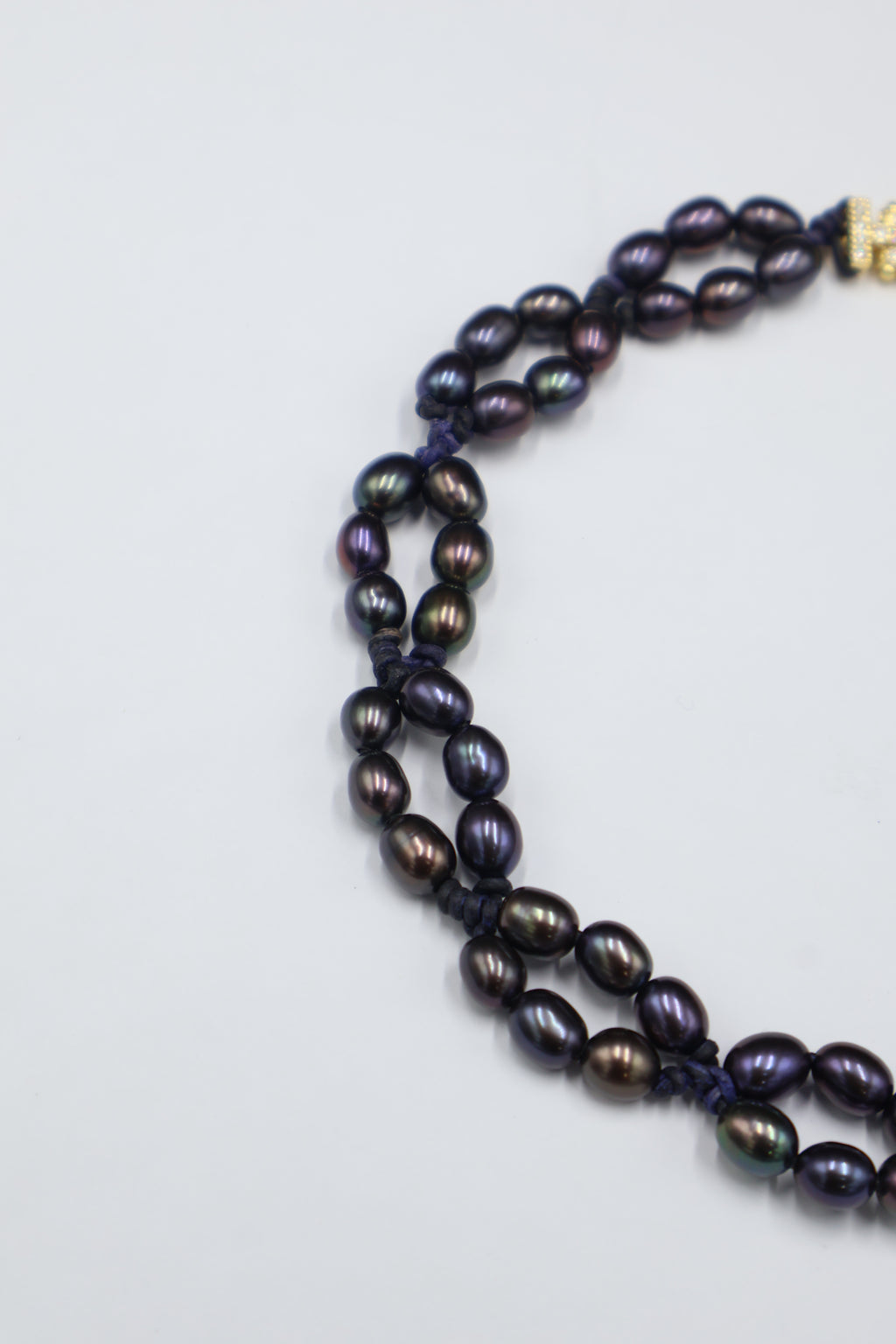 Choker Lira Perla Arcoíris