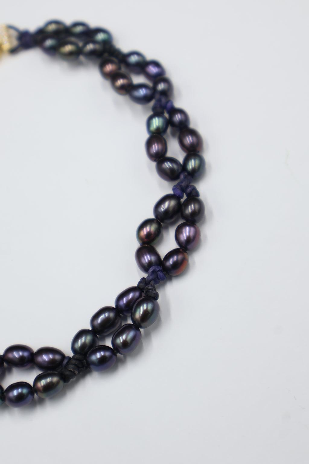 Choker Lira Perla Arcoíris