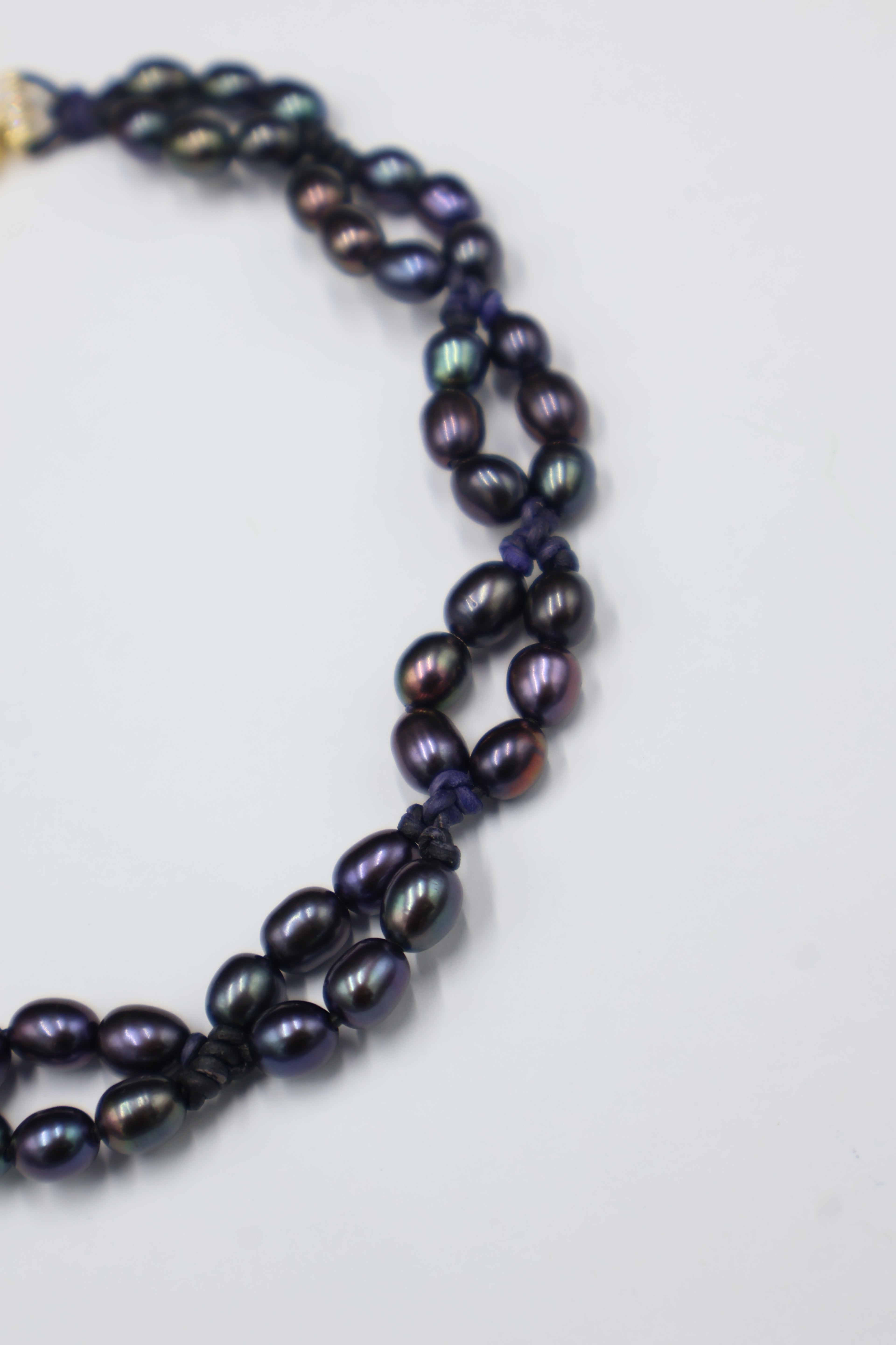 Choker Lira Perla Arcoíris