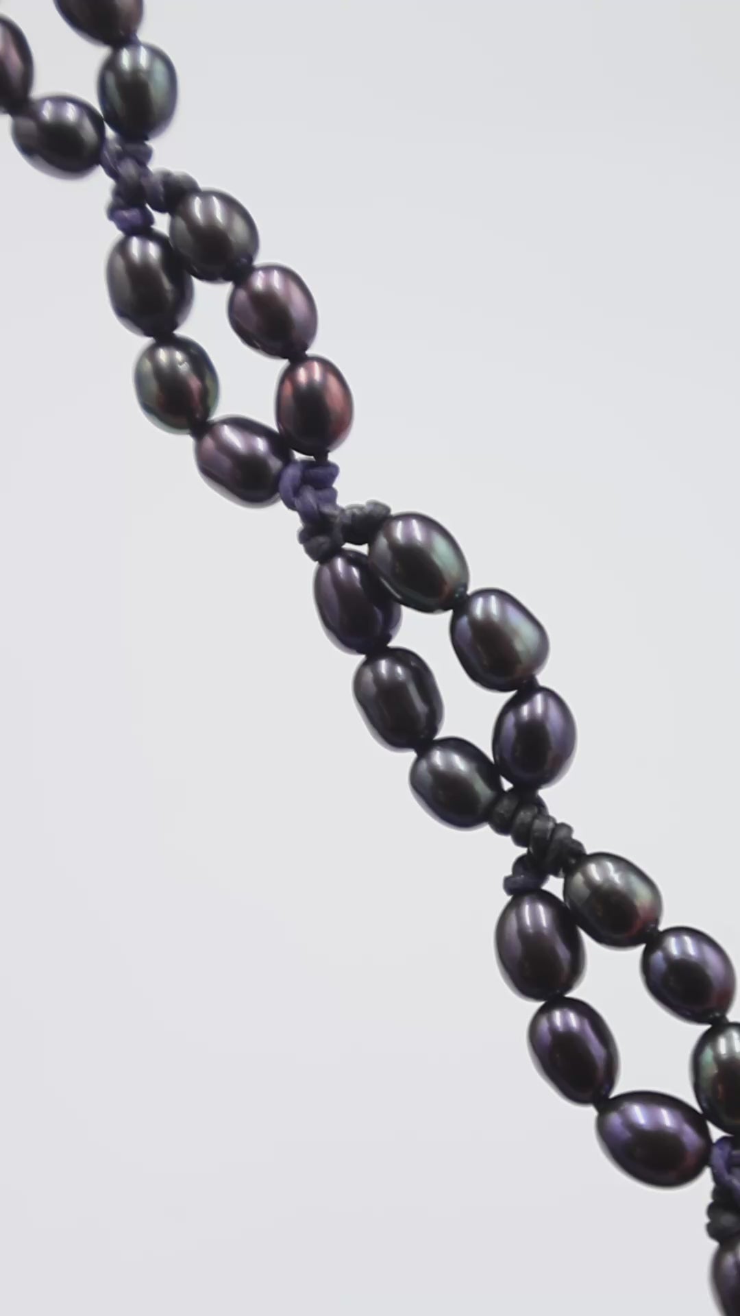 Choker Lira Perla Arcoíris