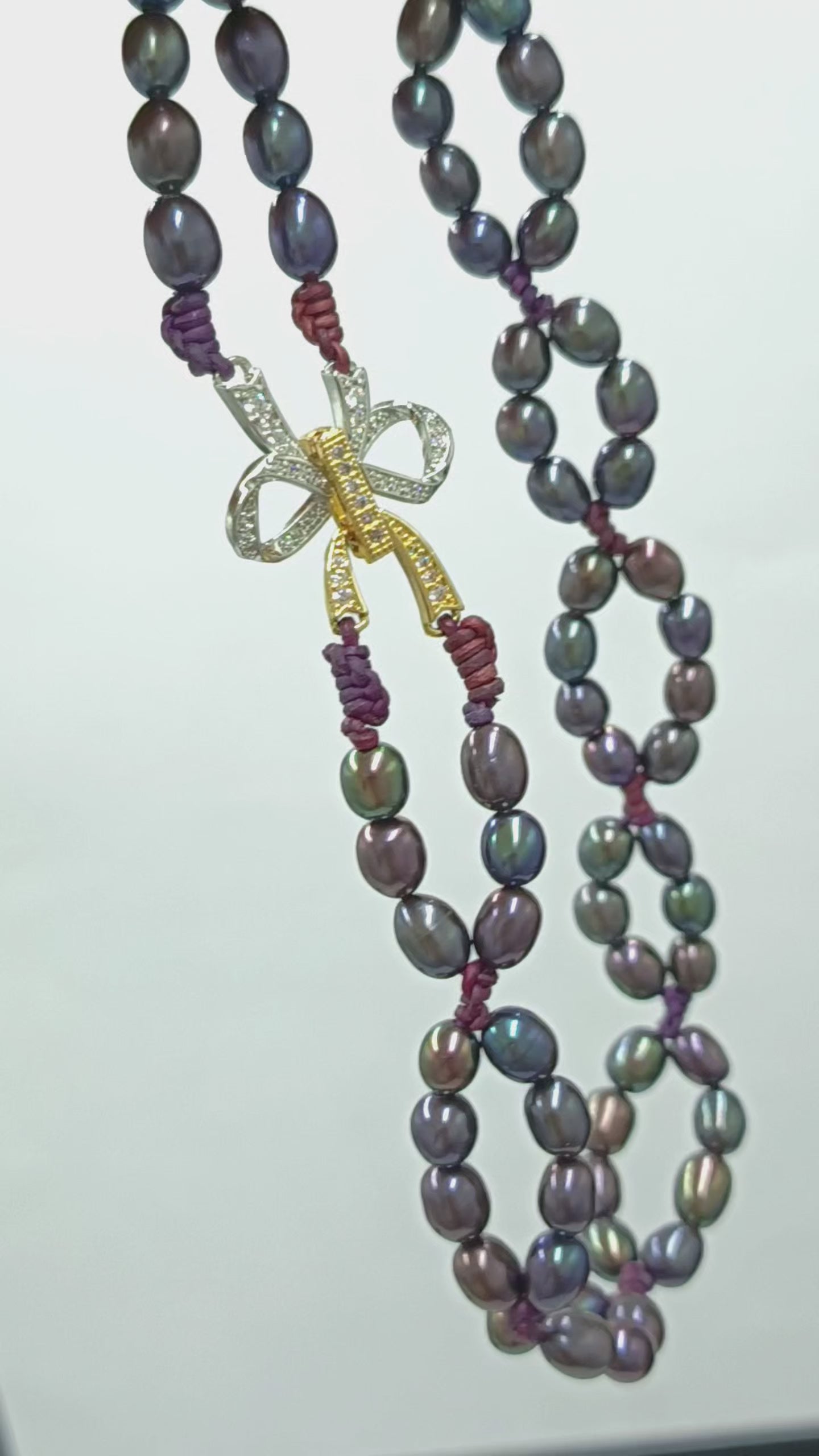 Pulsera Lady en Perla Arcoíris