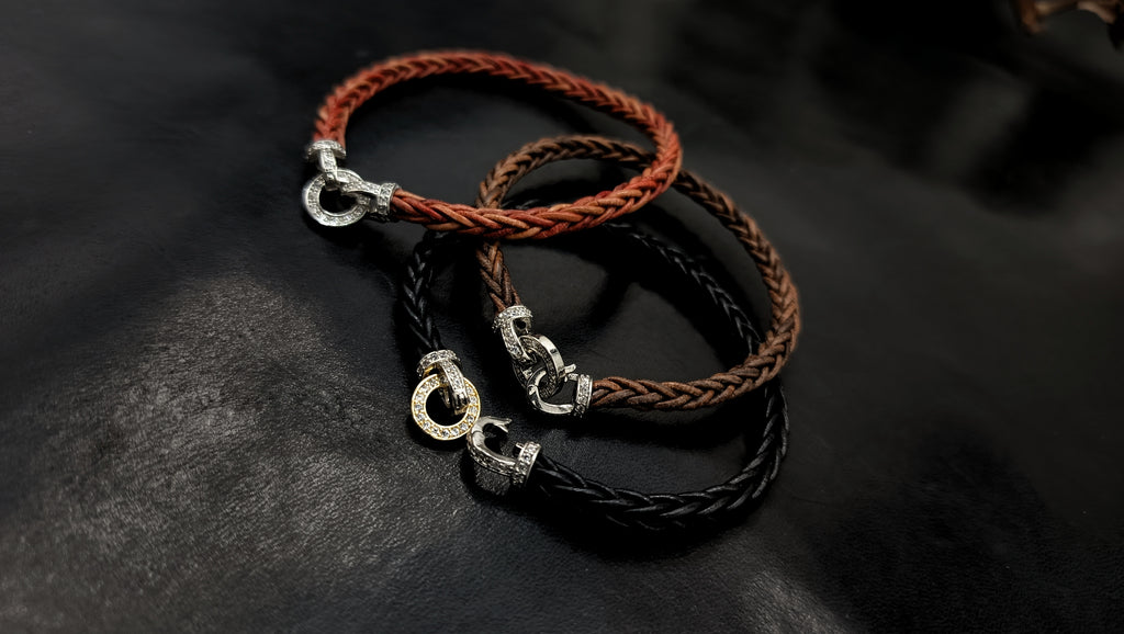 SARIEL Pulsera• en trenzado ATLAS de 8 hebras
