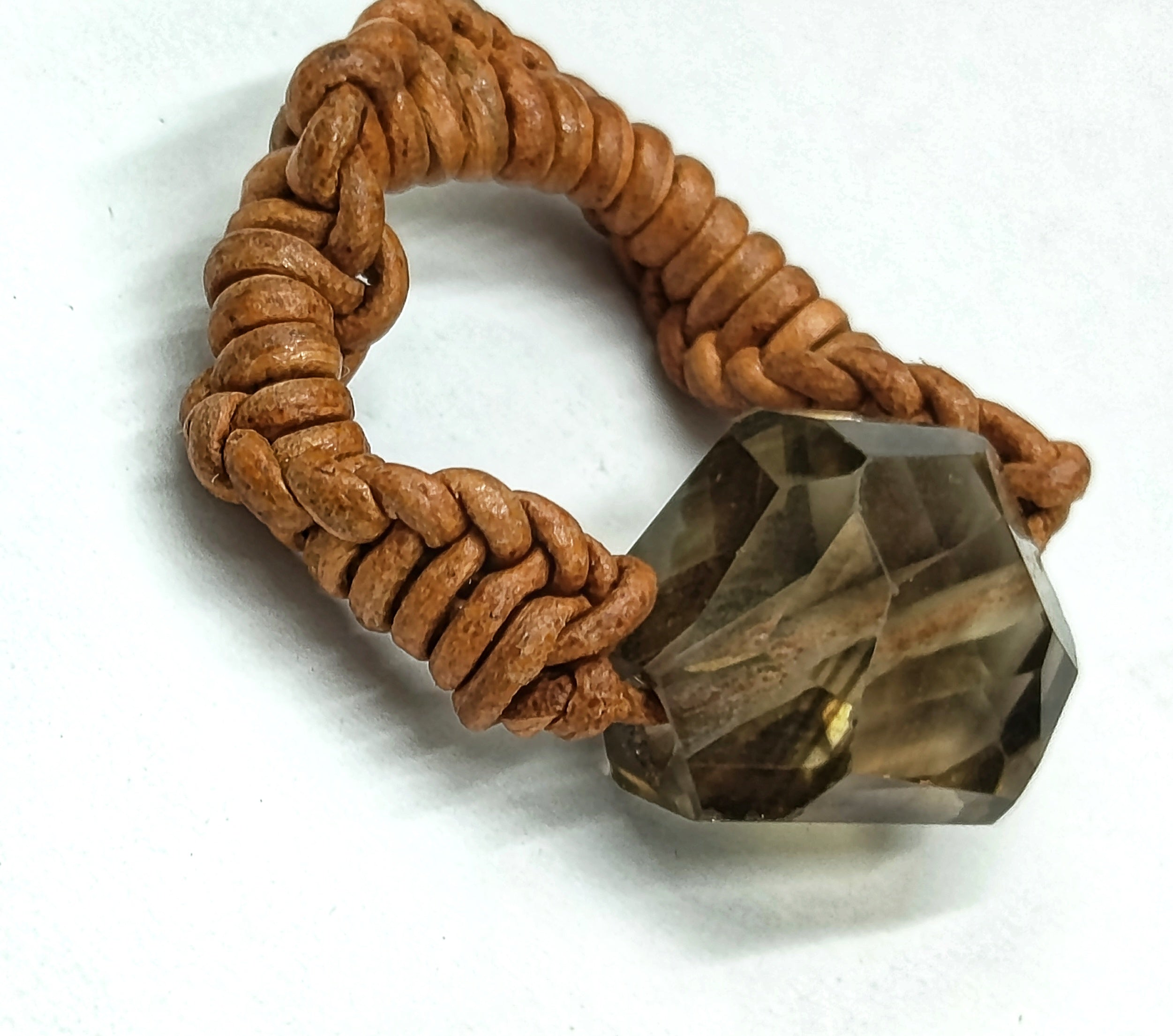 Anillo Julieta Cuarzo Ahumado