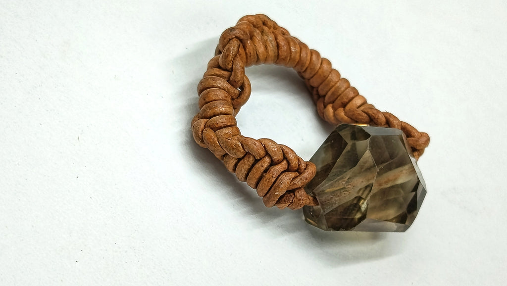 Anillo Julieta Cuarzo Ahumado