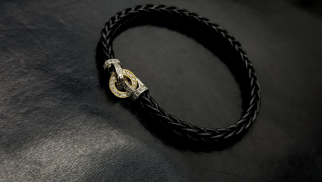 SARIEL Pulsera• en trenzado ATLAS de 8 hebras