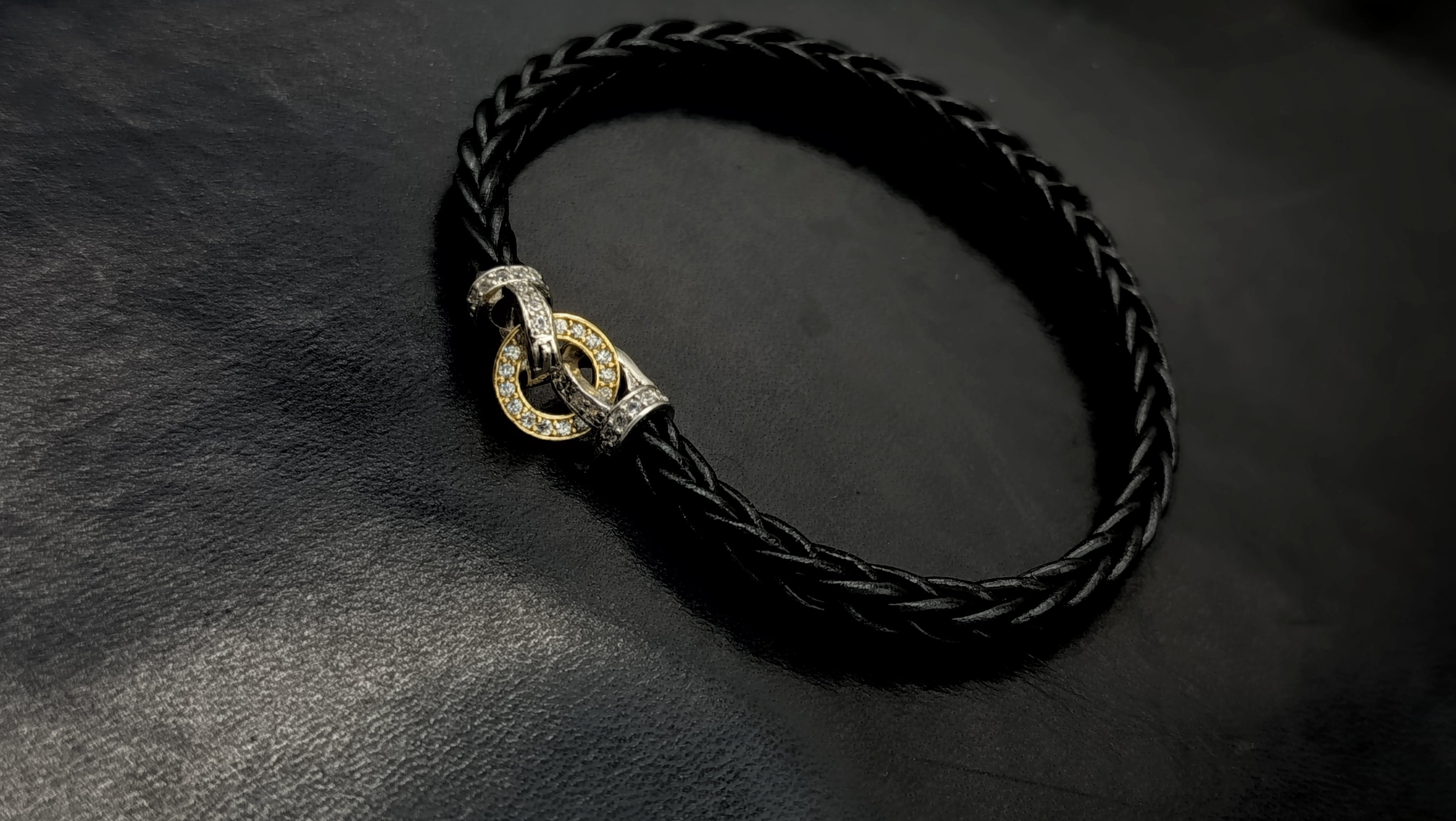 SARIEL Pulsera• en trenzado ATLAS de 8 hebras