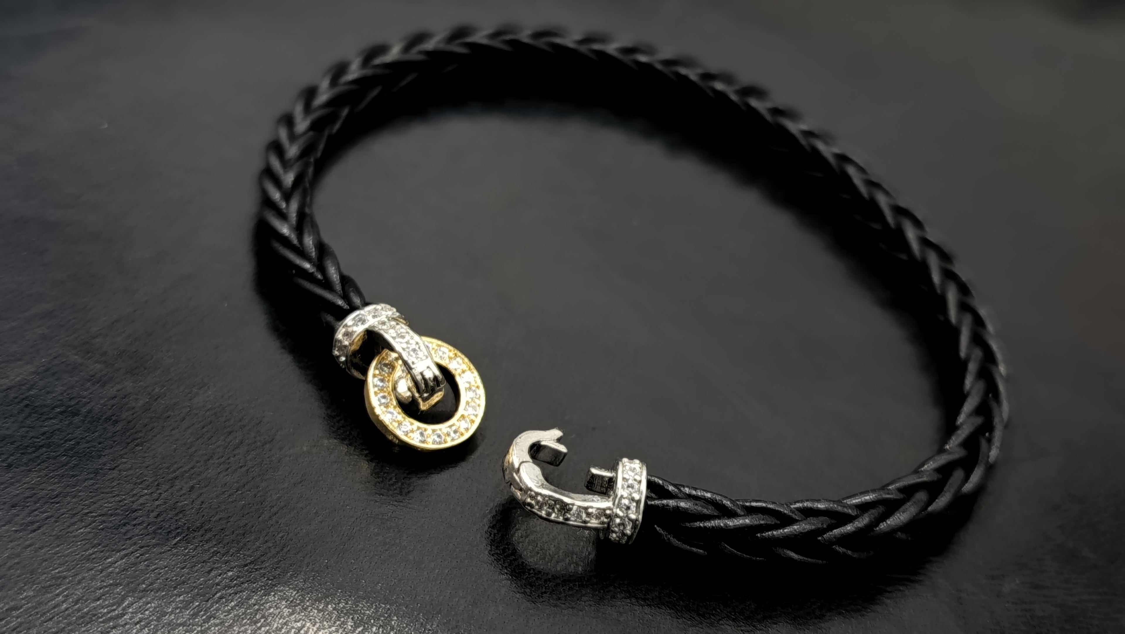 SARIEL Pulsera• en trenzado ATLAS de 8 hebras