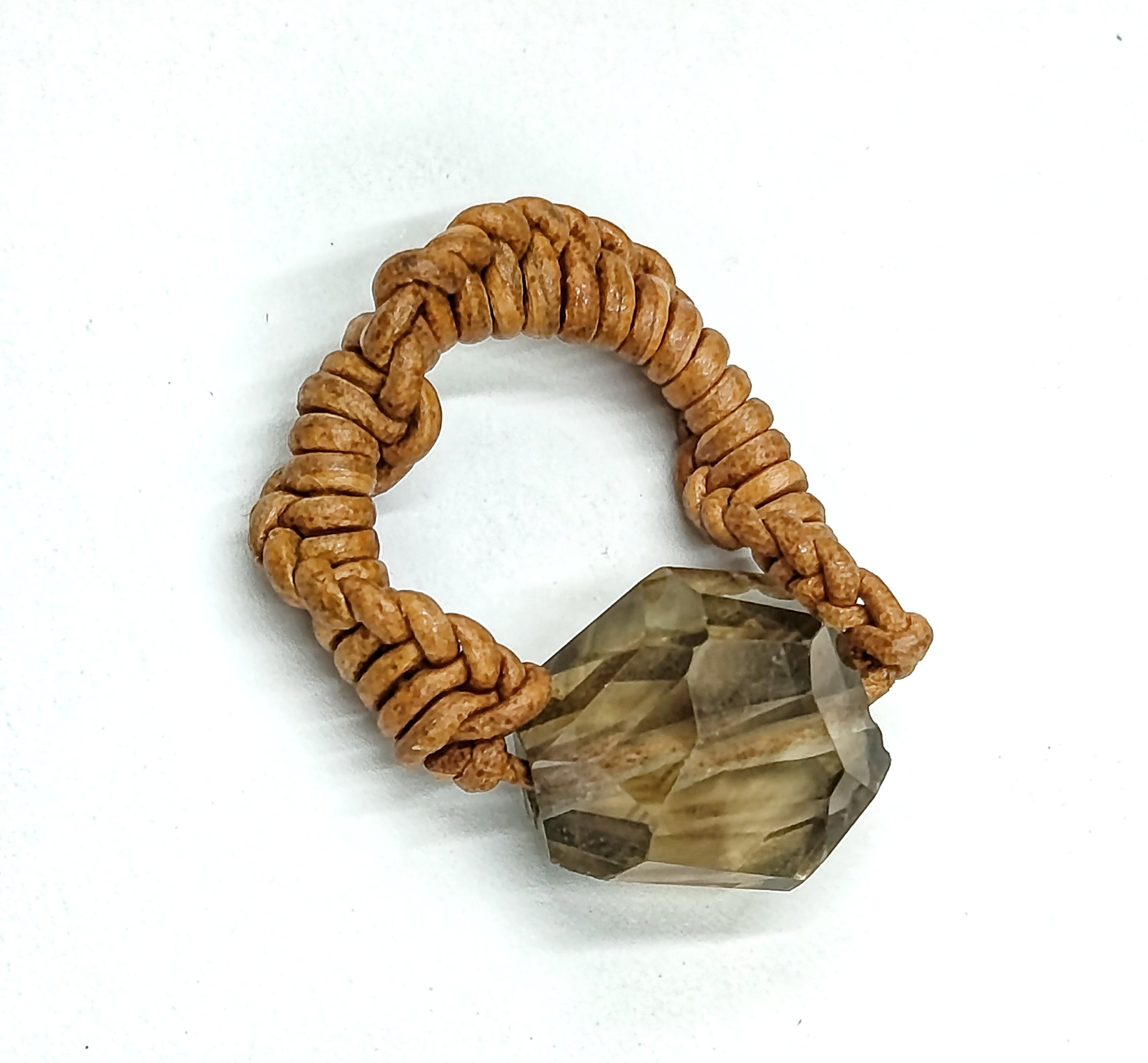 Anillo Julieta Cuarzo Ahumado