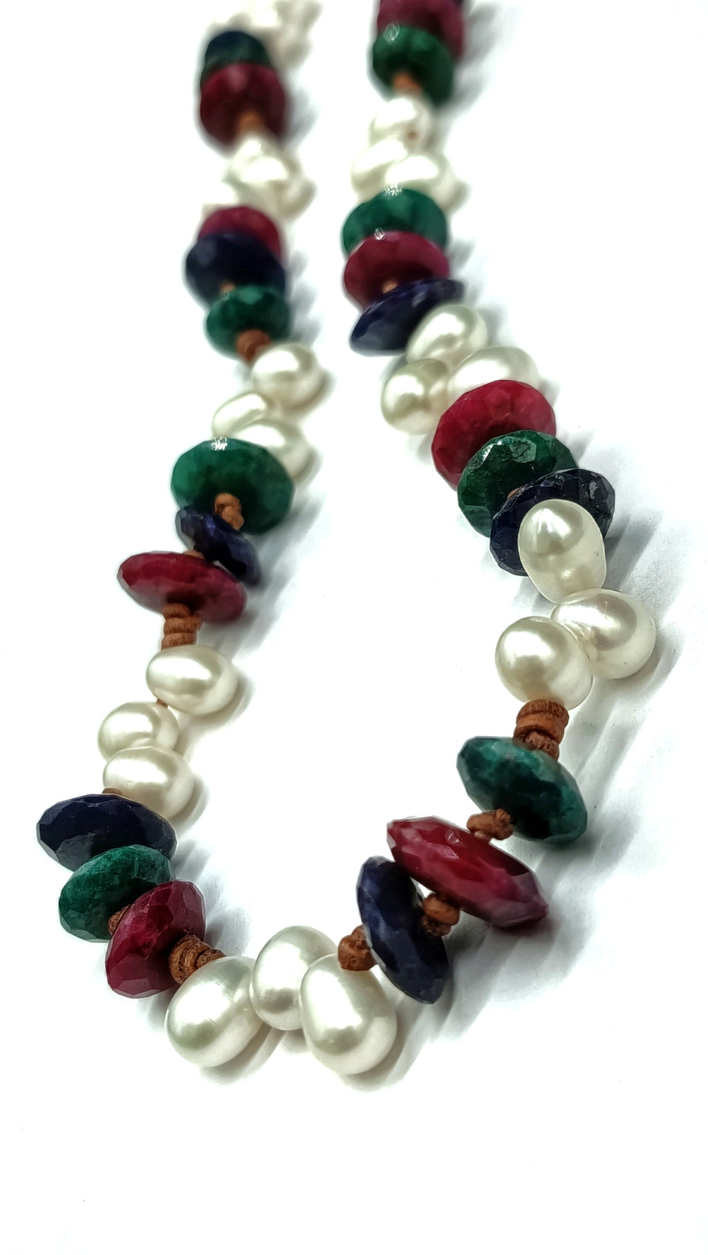 Collar TRÍADA en Perla Blanca