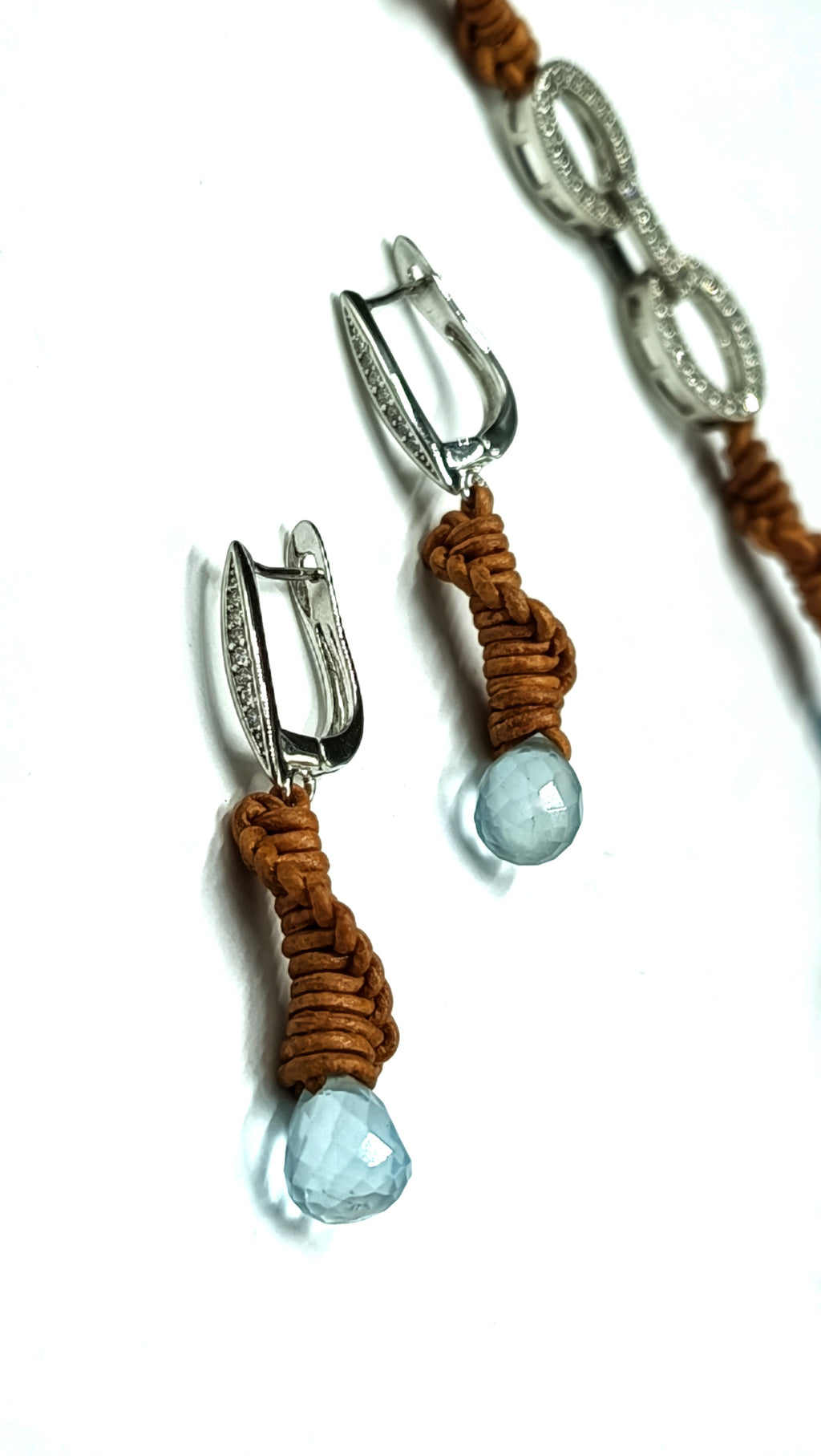 Collar Lilith Aguamarina