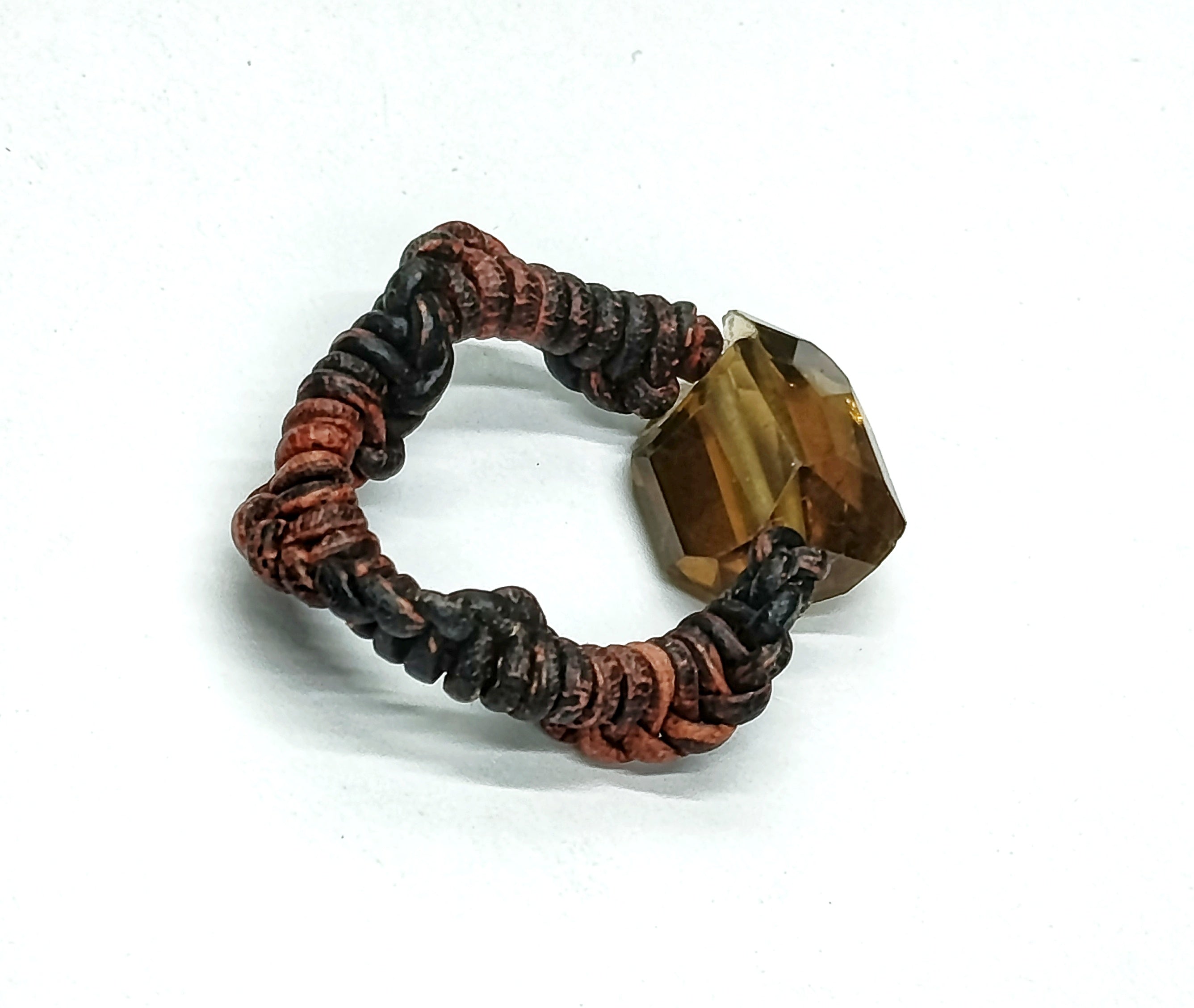 Anillo Julieta Cuarzo Ahumado