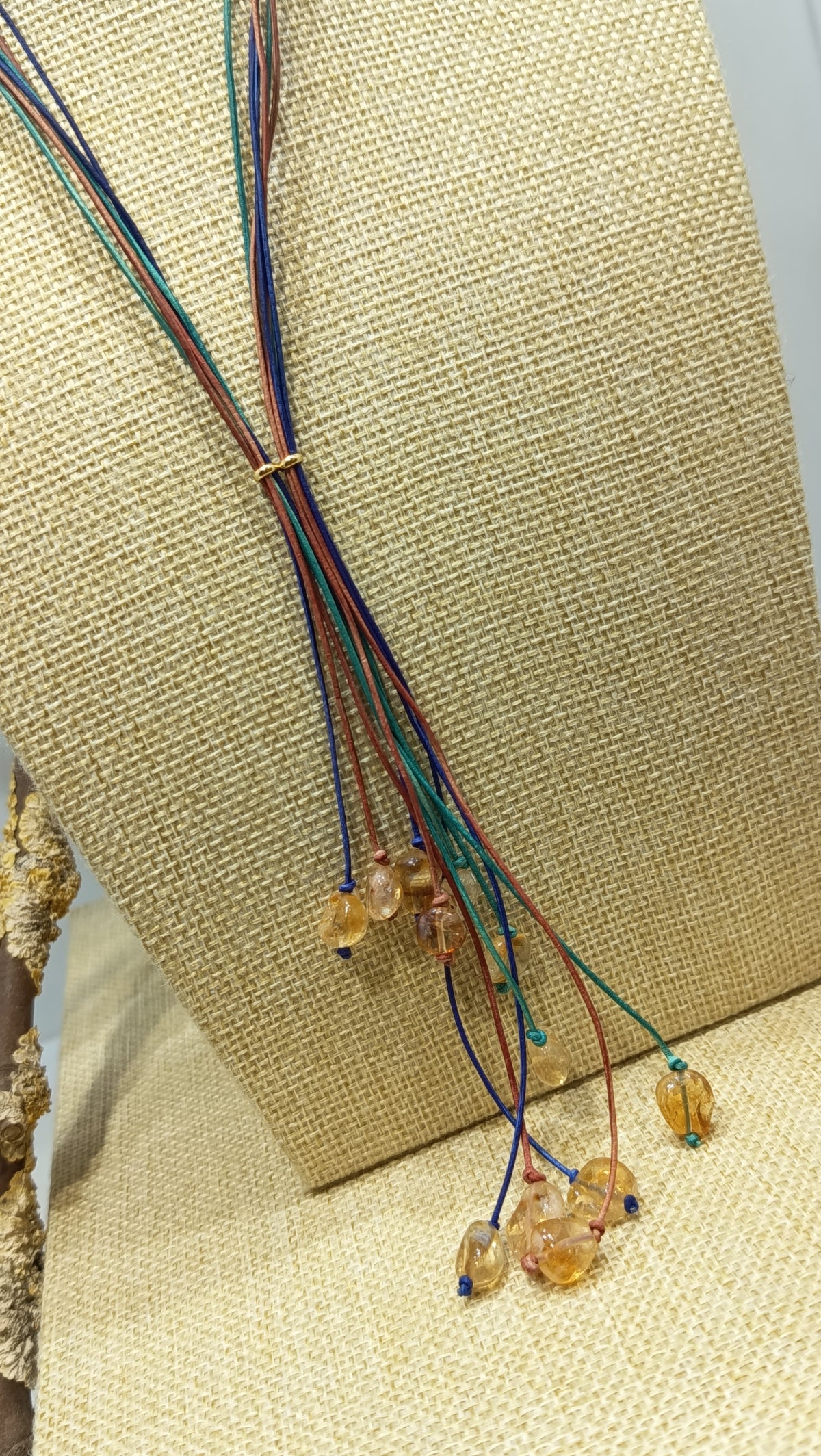Collar DELOS • en Cuero natural