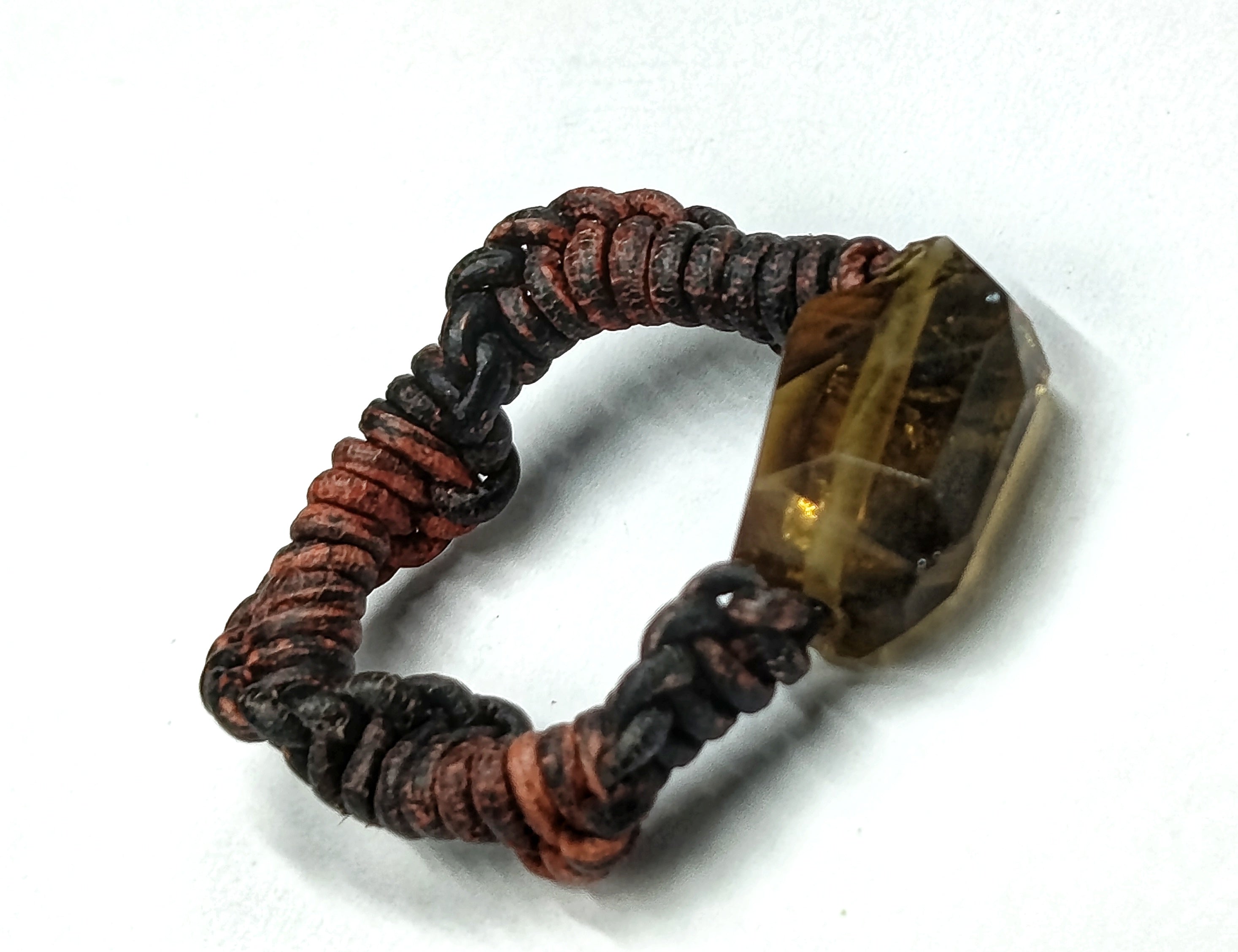 Anillo Julieta Cuarzo Ahumado