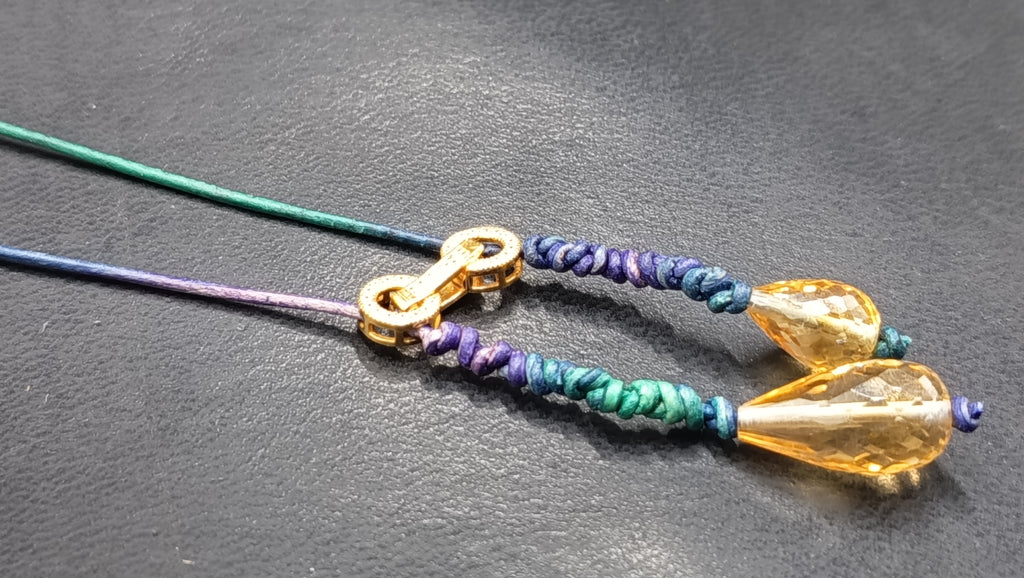 Collar APOLO en Citrino